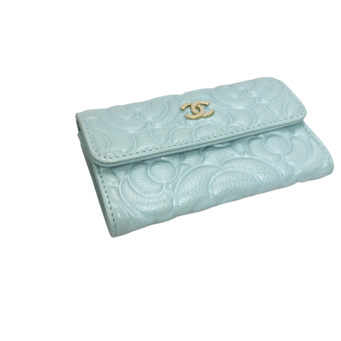 CHANEL CC 山茶花荔枝皮 卡包