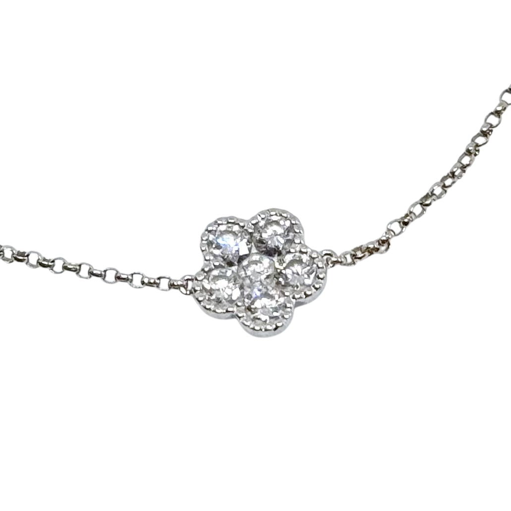 MABELLE 18K白金 46分鑽石💎 手鏈