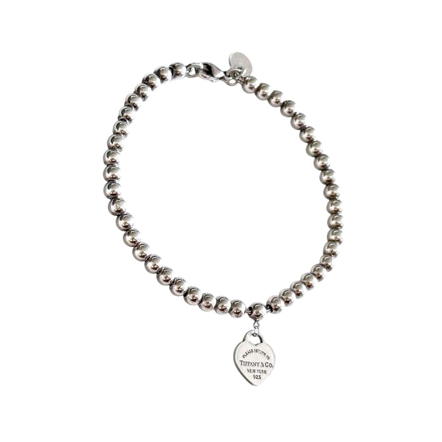 TIFFANY & CO. Return To Tiffany 純銀 愛心💗 手鏈