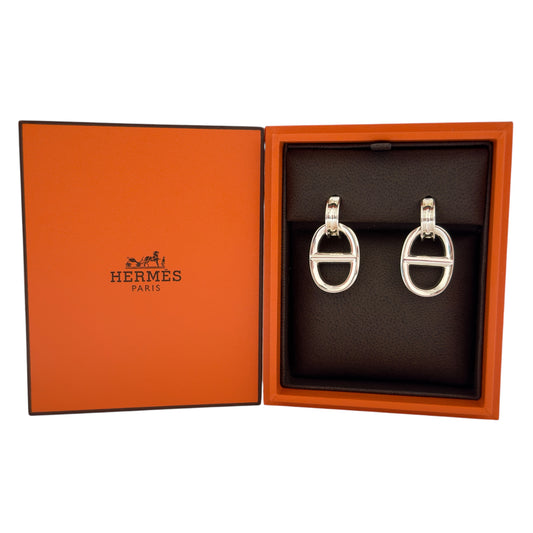 HERMES Reponse 豬鼻子🐽 純銀 耳環
