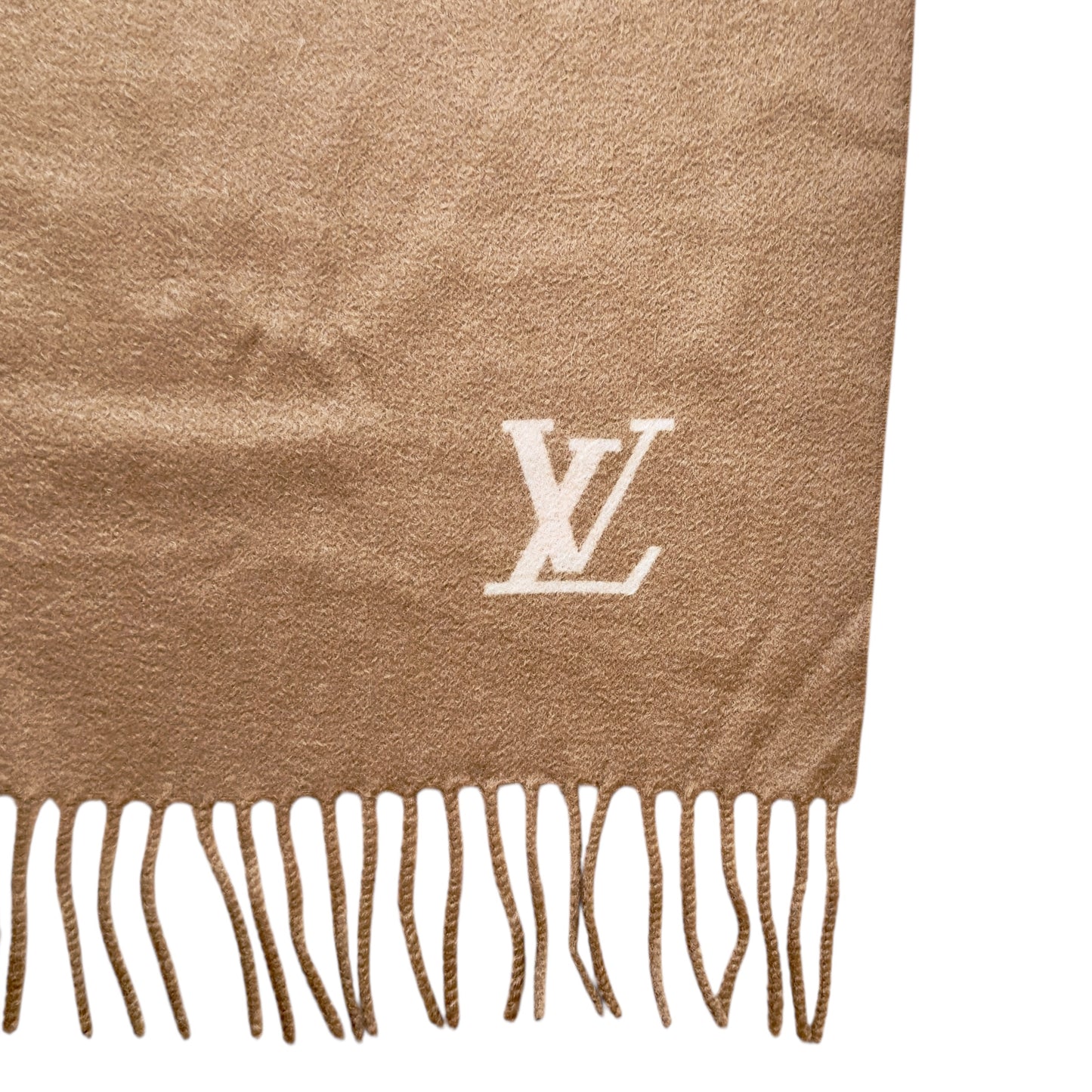 LOUIS VUITTON 純羊絨 圍巾