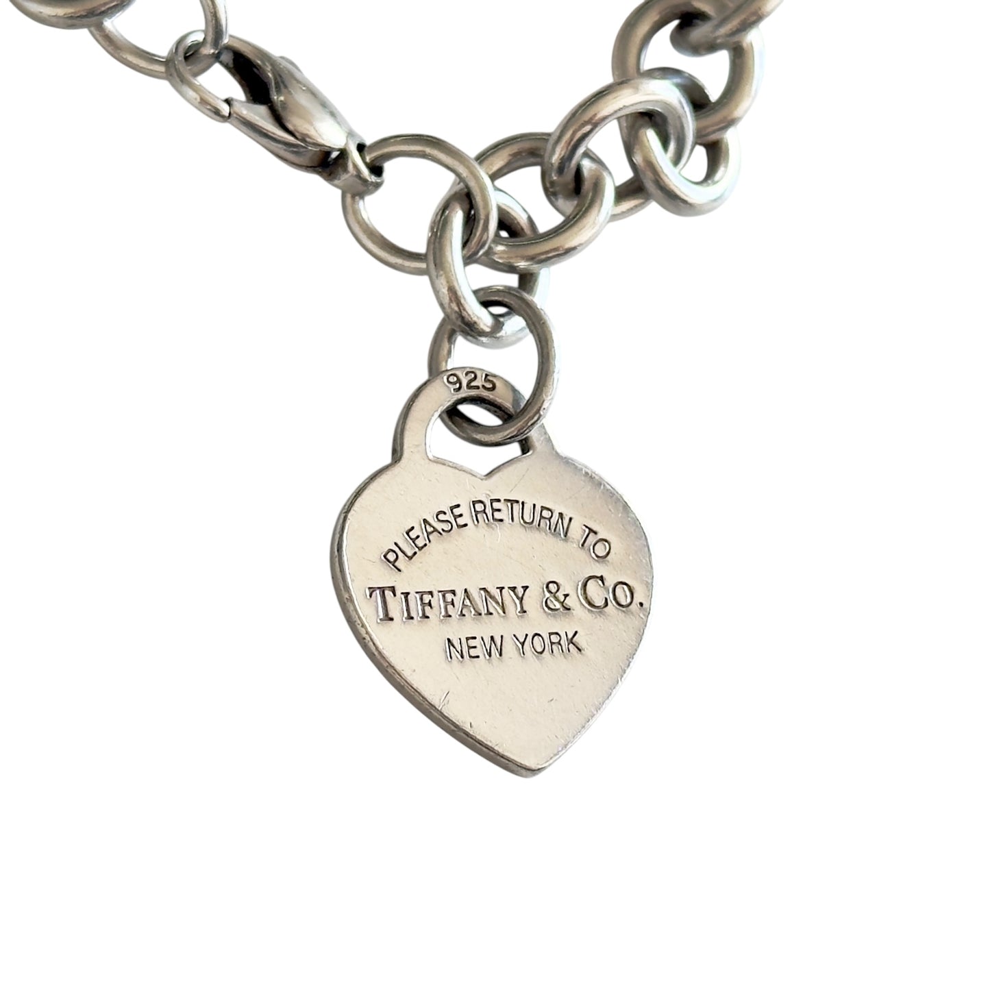 TIFFANY & CO. Return To Tiffany 純銀 愛心💗 手鏈