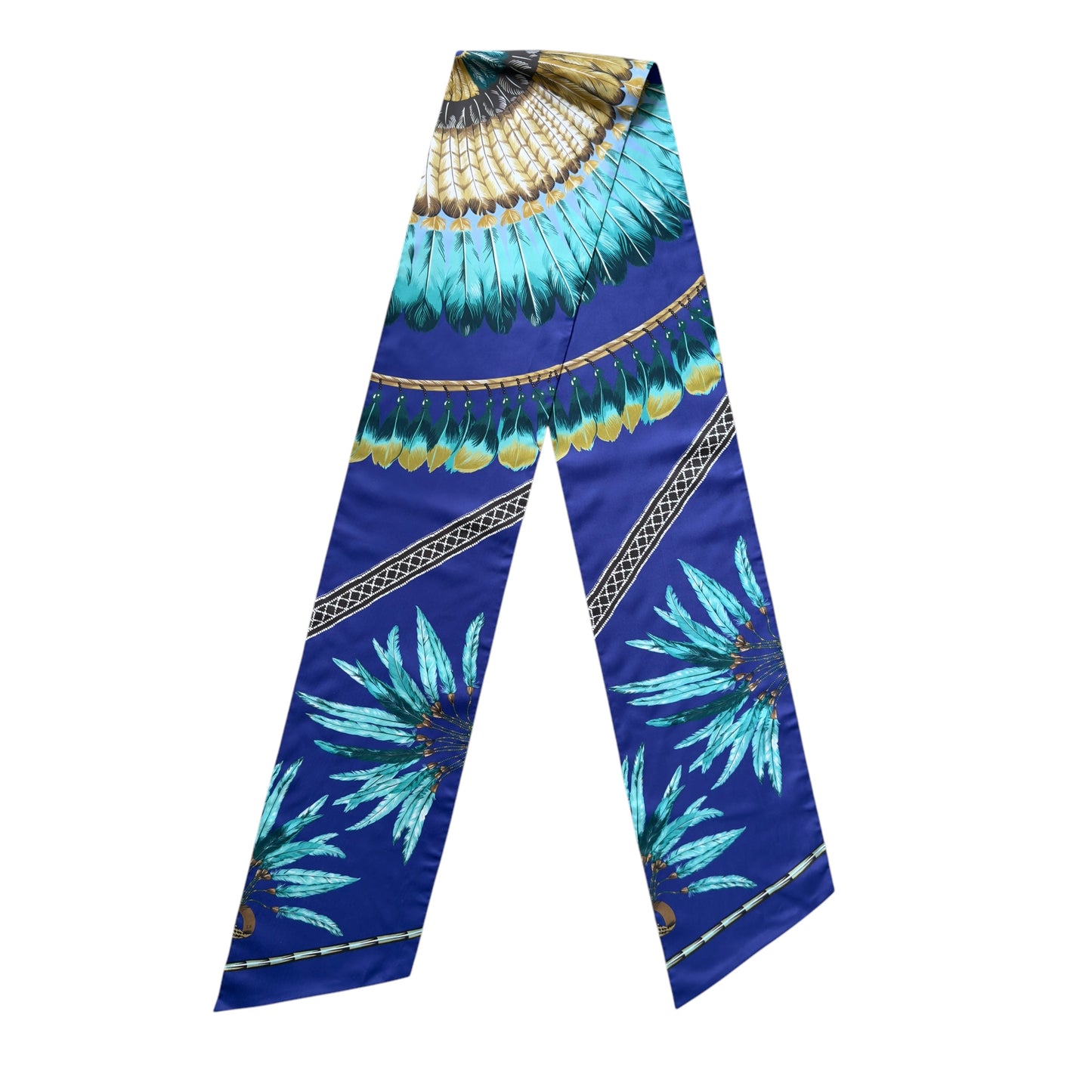 HERMES Brazil Maxi Twilly 長絲巾