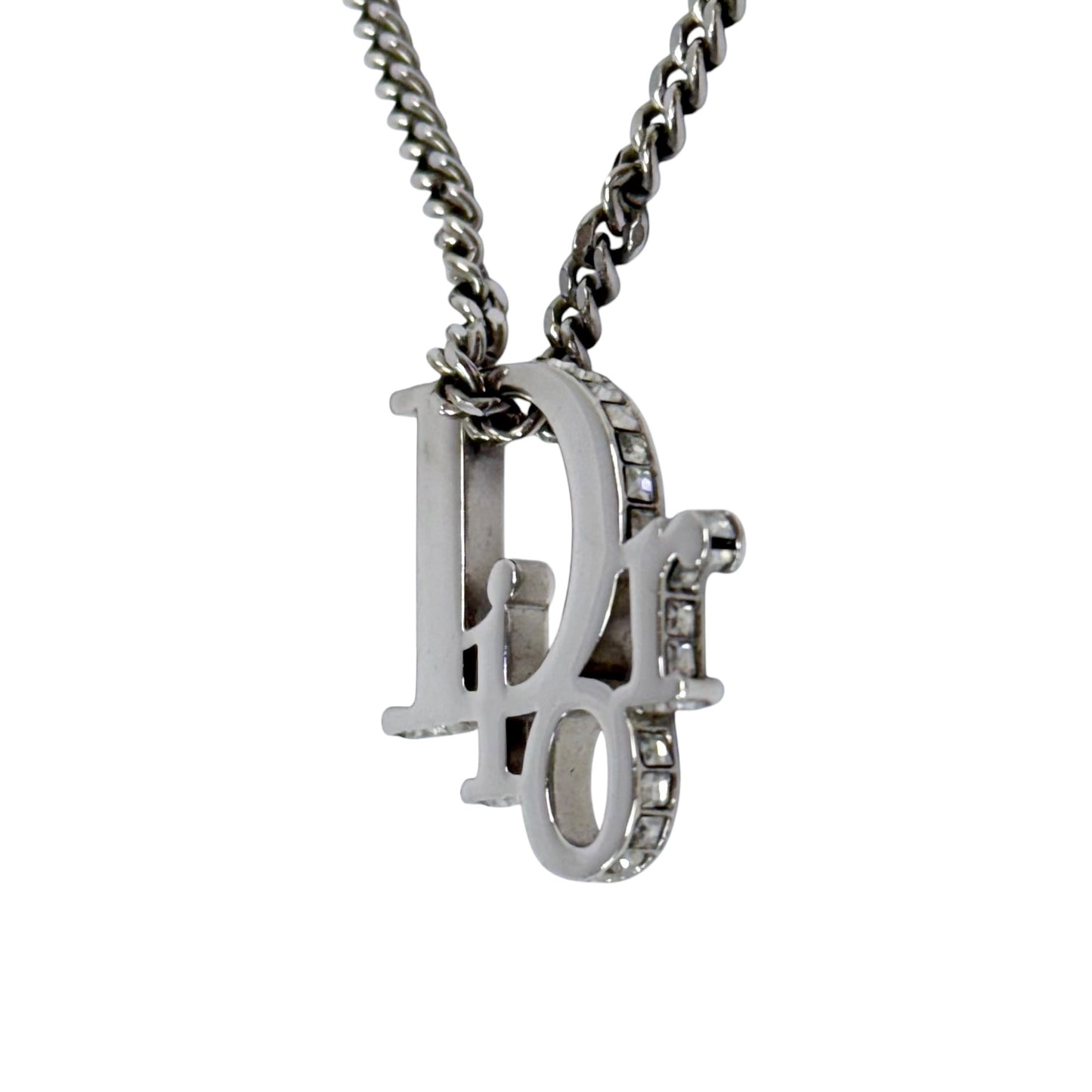 DIOR Oblique 水鑽 頸鏈