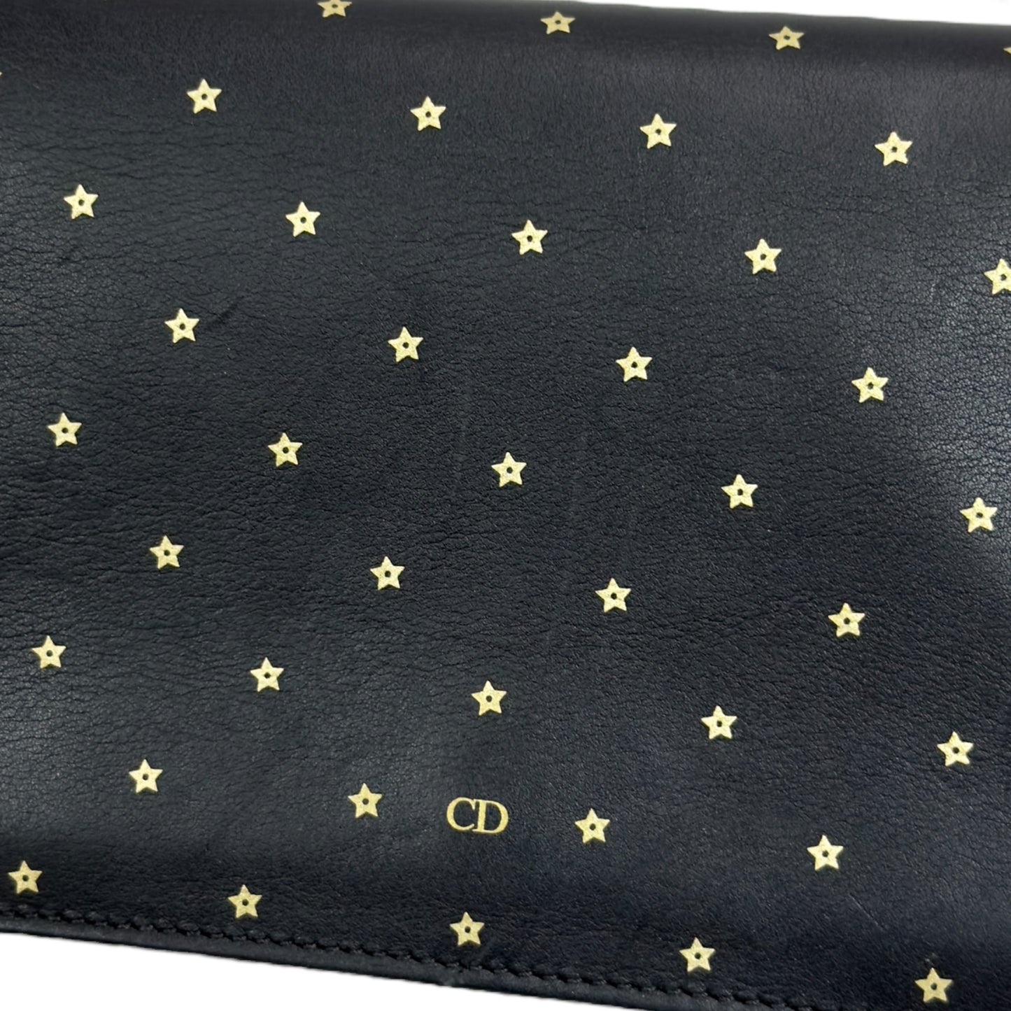 DIOR 幸運五角星 鏈條銀包