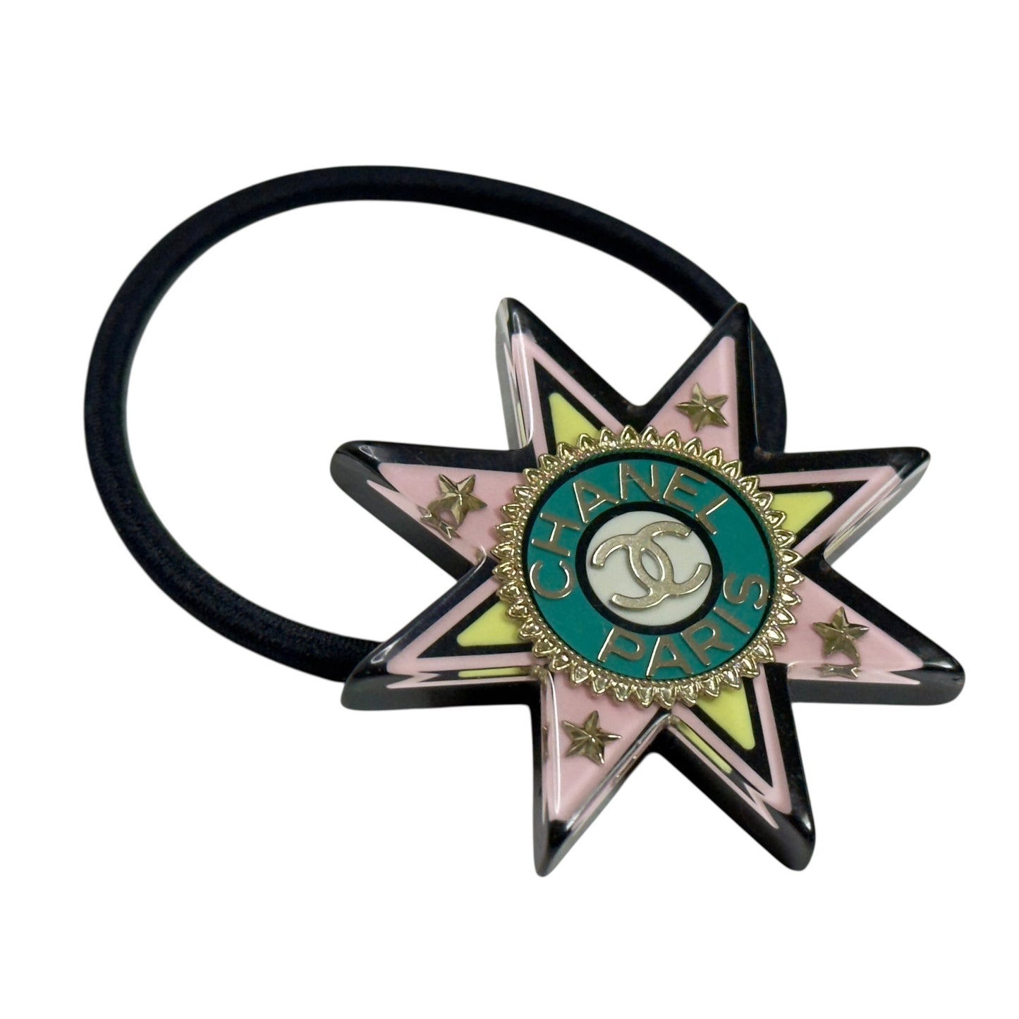 CHANEL CC 星星 彈性 束髮橡筋