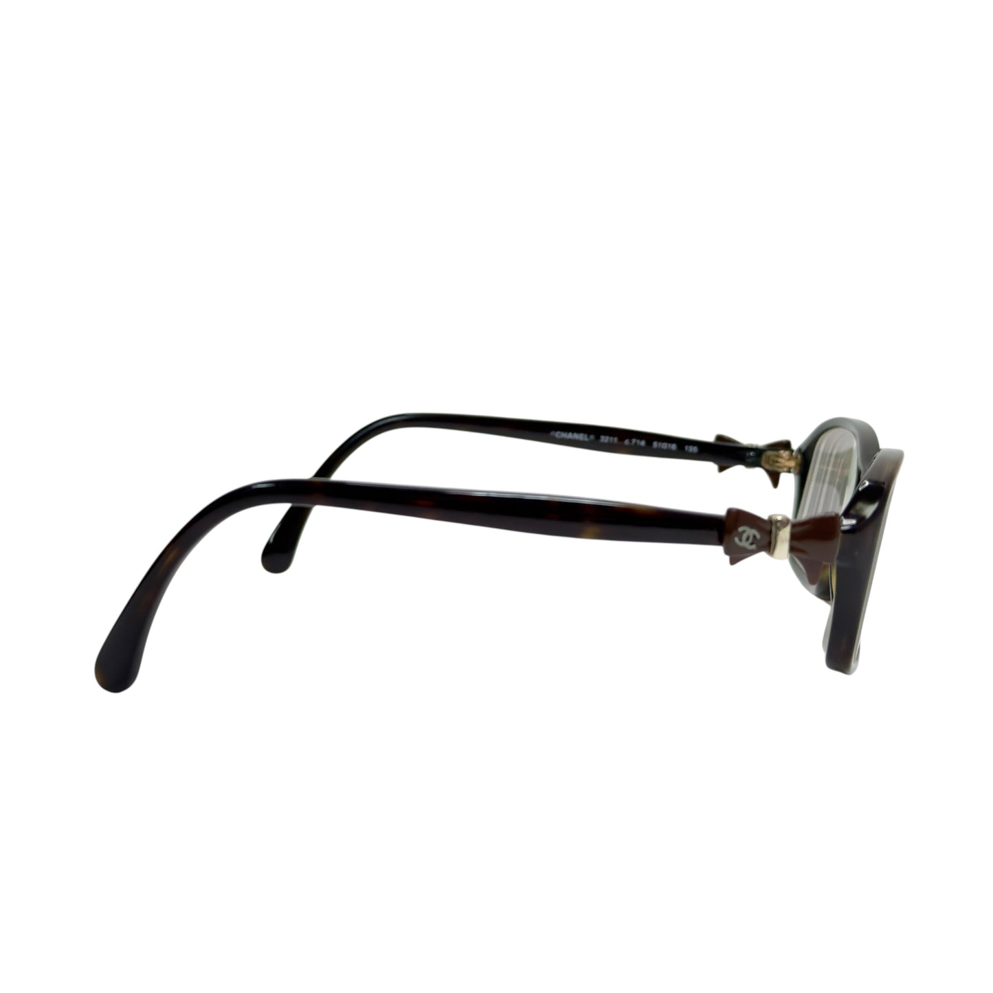 CHANEL CC 蝴蝶結 眼鏡框（需自行更換鏡片）