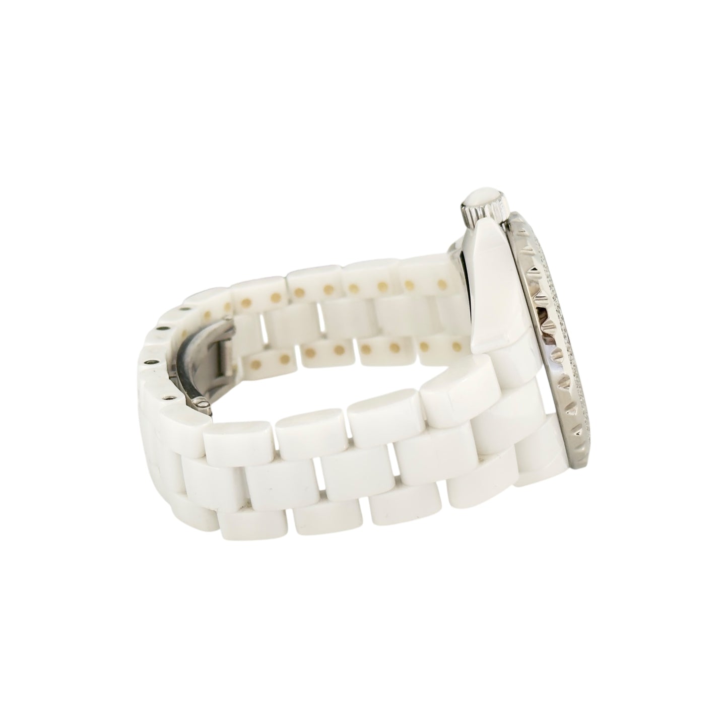 CHANEL J12 滿鑽圈 石英腕表