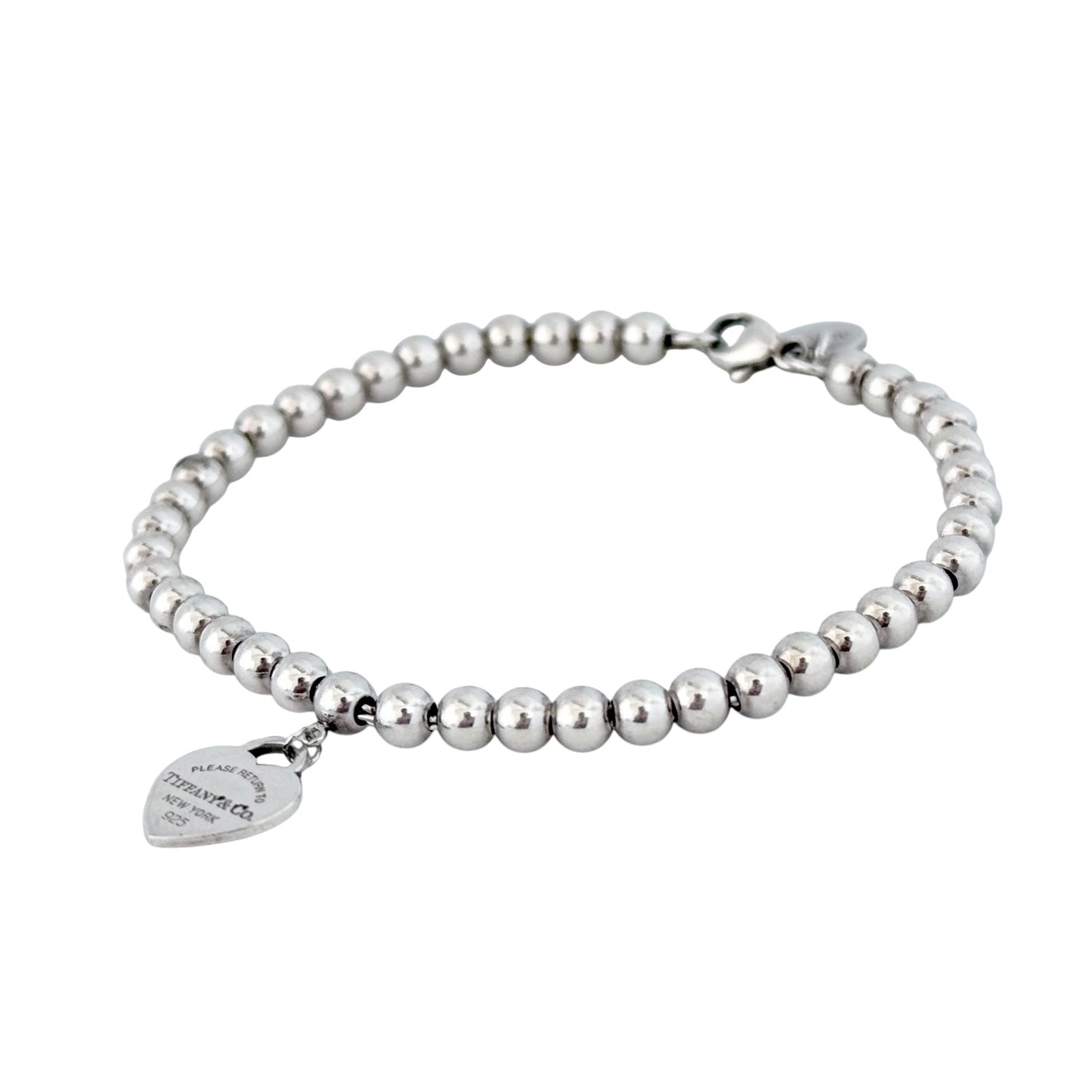 TIFFANY & CO. Return To Tiffany 純銀 愛心 手鏈