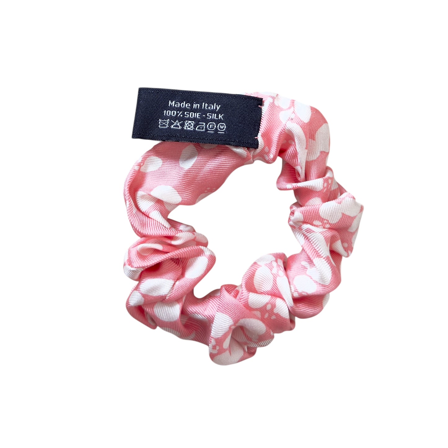 CHANEL CC 絲質髮圈 連 絲巾