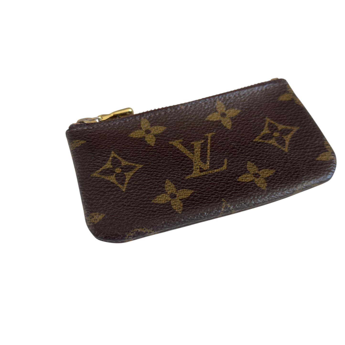 LOUIS VUITTON 老花 拉鏈鑰匙扣卡包