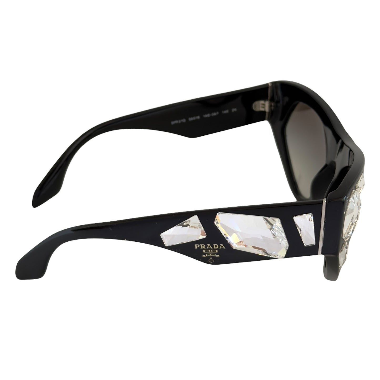 PRADA Voice 水鑽 黑色 太陽眼鏡