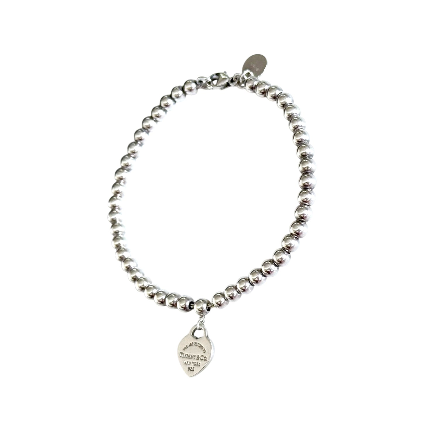 TIFFANY & CO. Return To Tiffany 純銀 愛心💗 手鏈