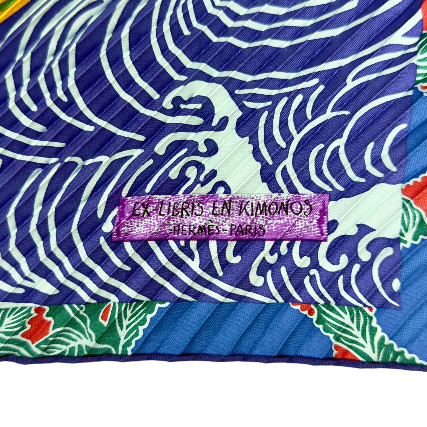 HERMES Le Carre Plisse 皺褶 絲巾