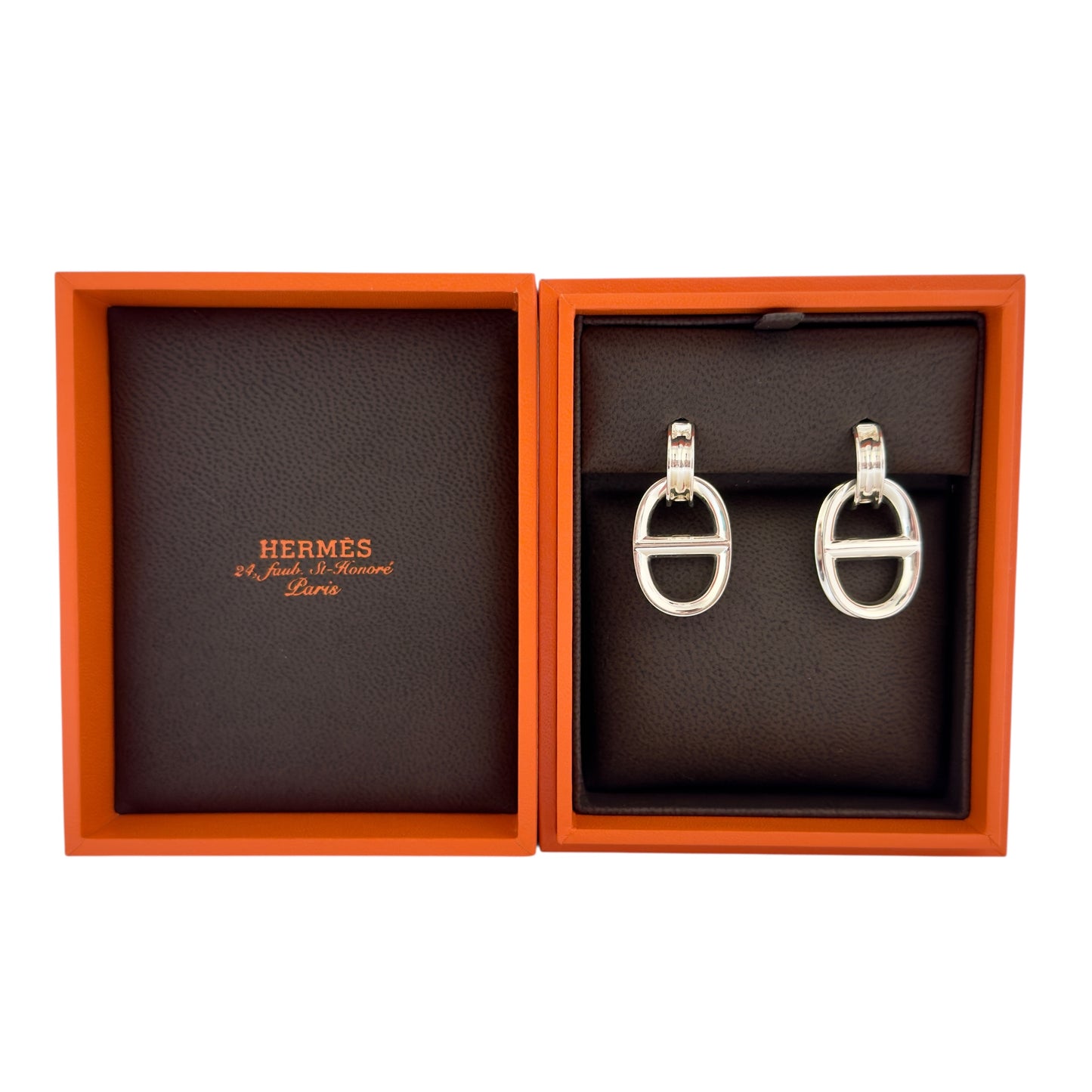 HERMES Reponse 豬鼻子🐽 純銀 耳環