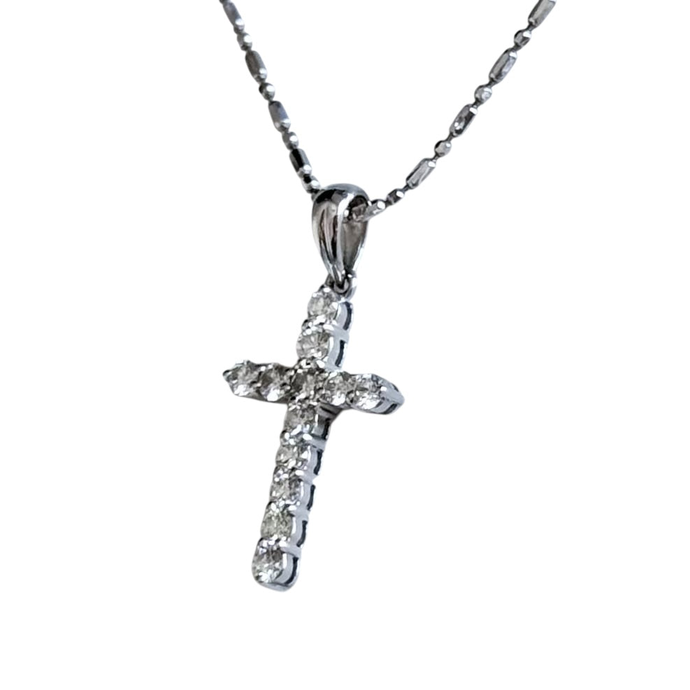 MABELLE 18K白金 34分鑽石💎 頸鏈