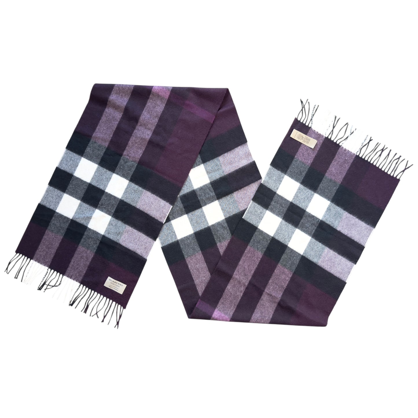 BURBERRY 羊絨 圍巾