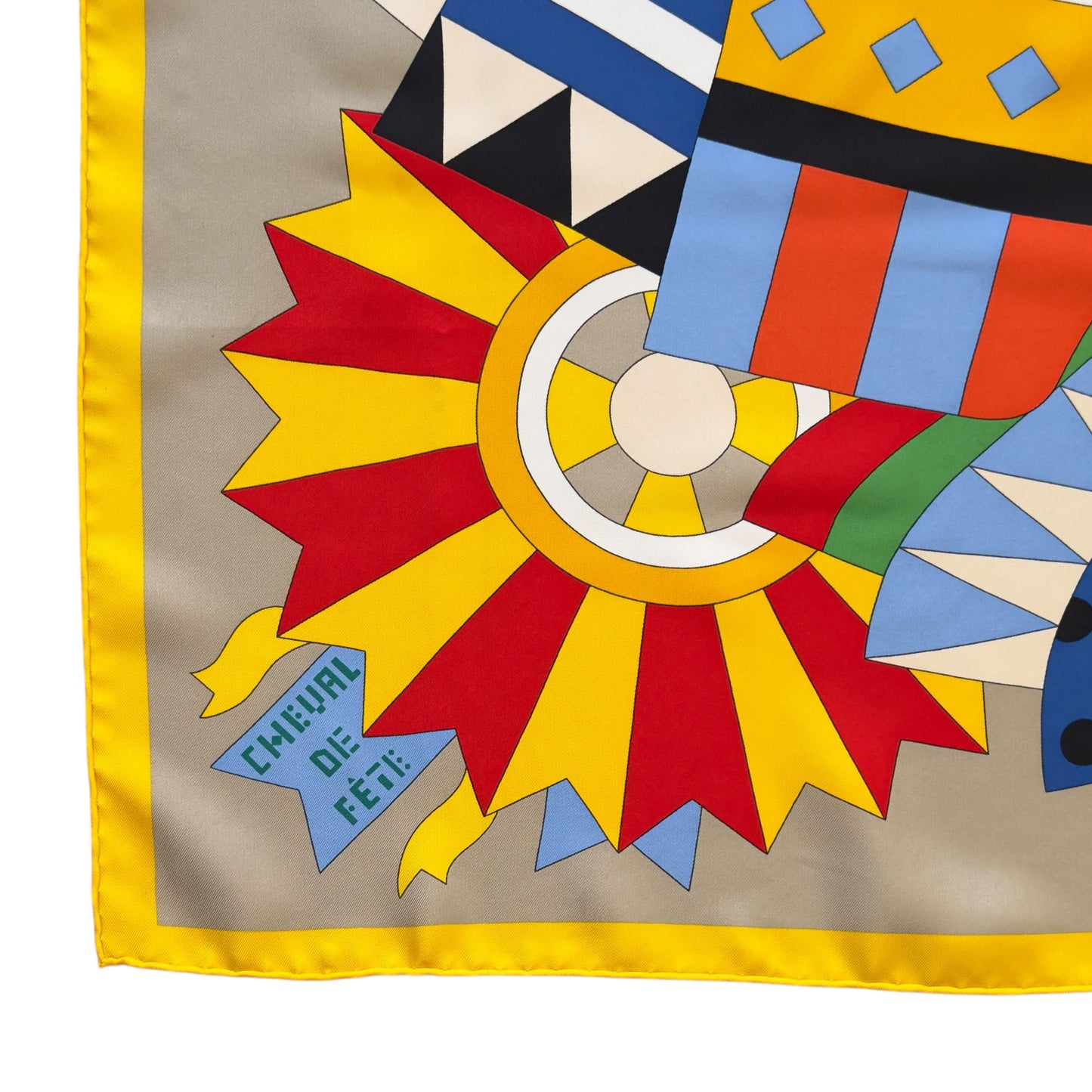 HERMES Cheval de Fete 90 慶典駿馬 絲巾