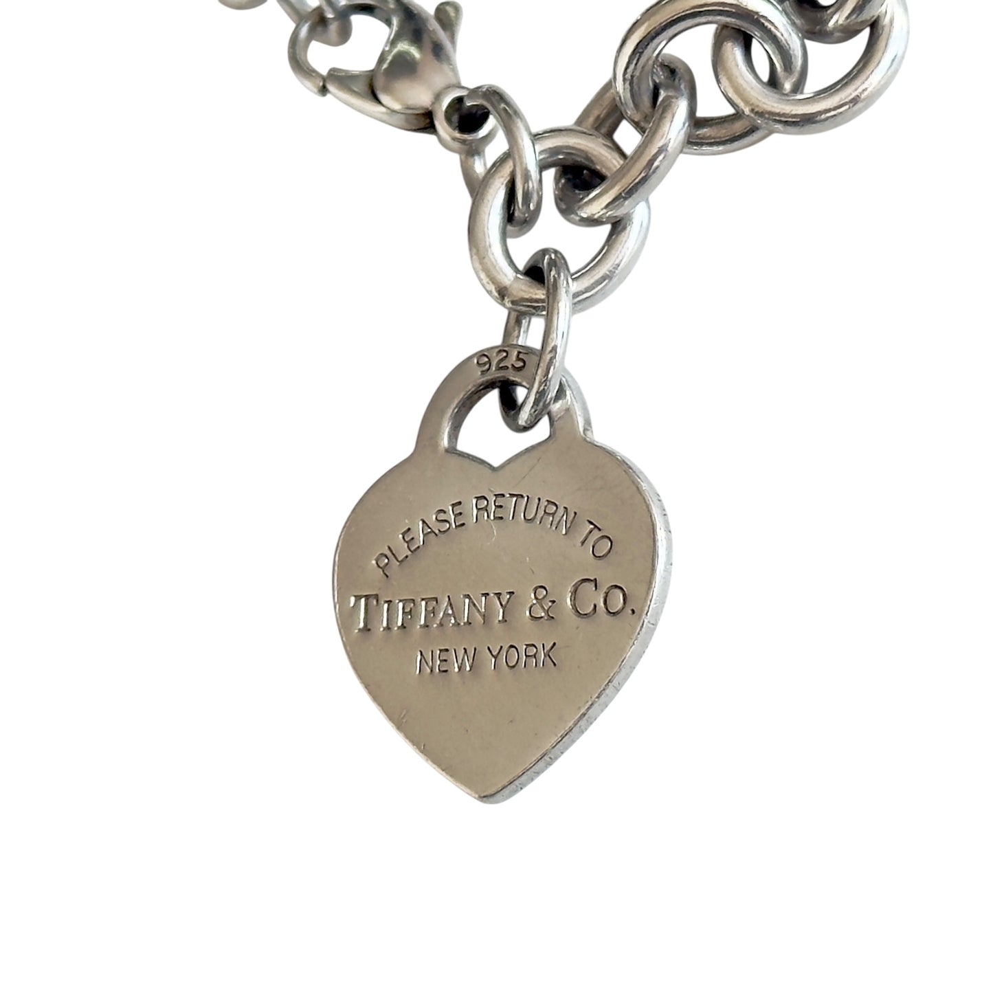 TIFFANY & CO. Return To Tiffany 純銀 愛心💗 手鏈