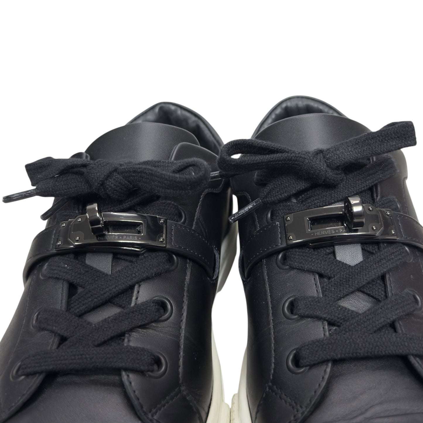 HERMES *極罕so black* Day 凱莉扣 運動鞋