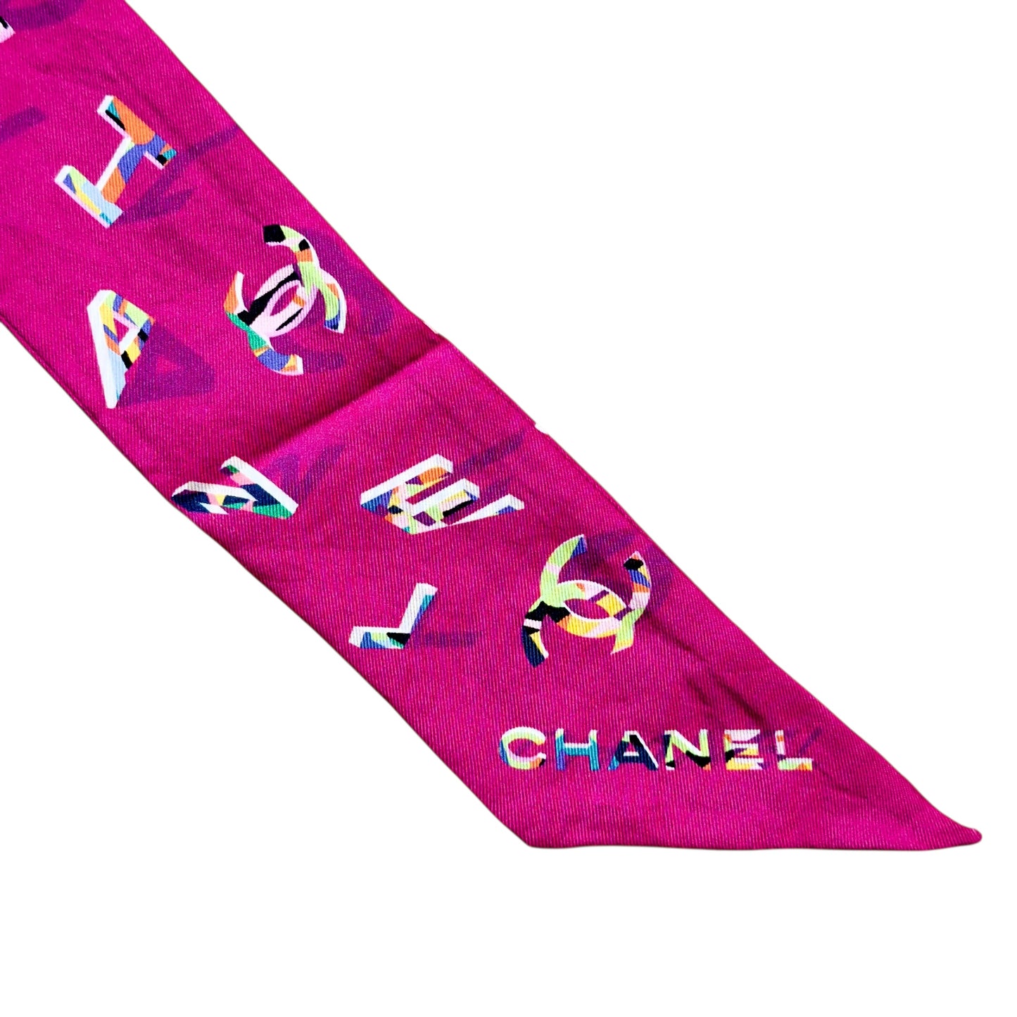 CHANEL CC Bandeau 絲巾