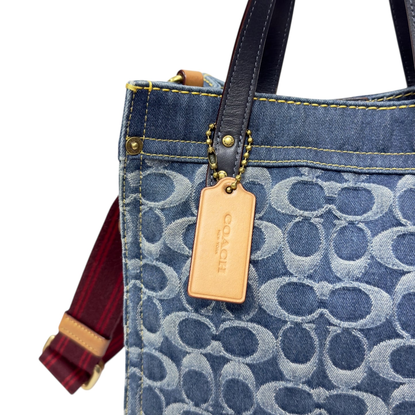 COACH 牛仔 2用袋