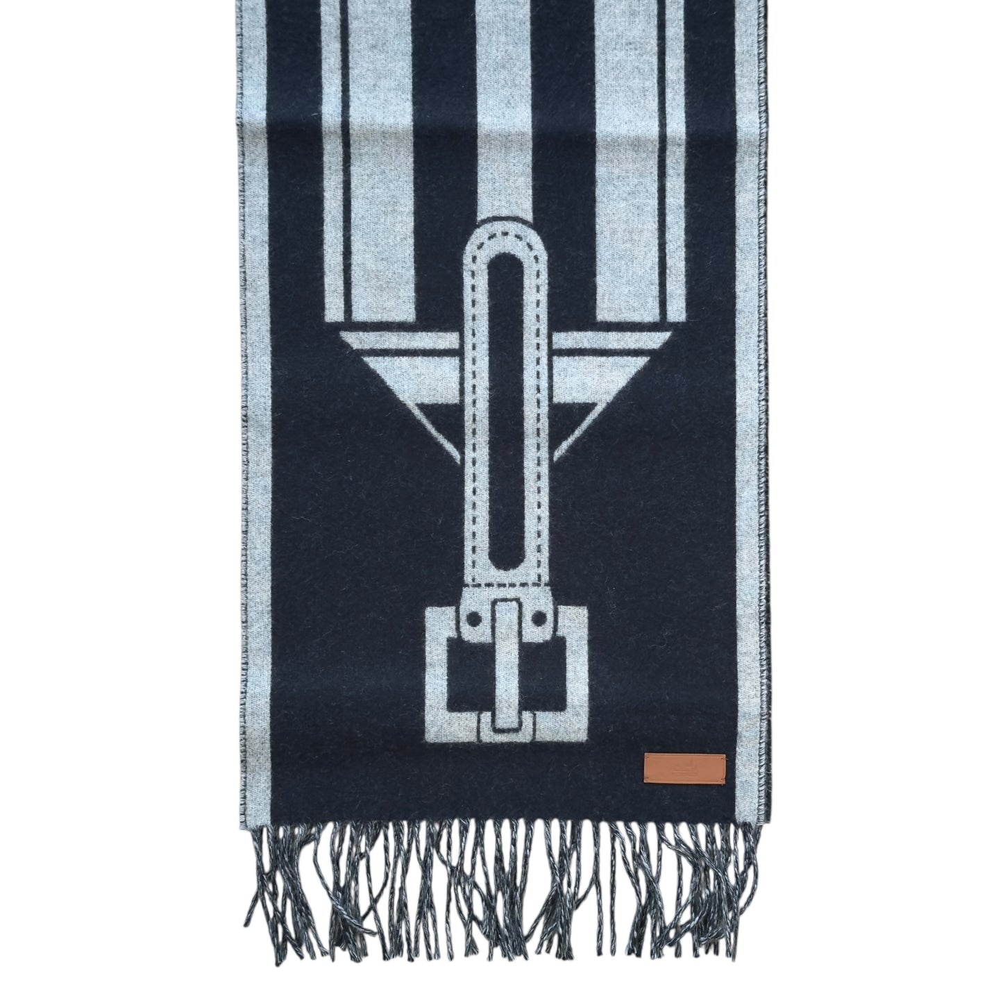 HERMES Casaque Les Sangles scarf 純羊絨 圍巾