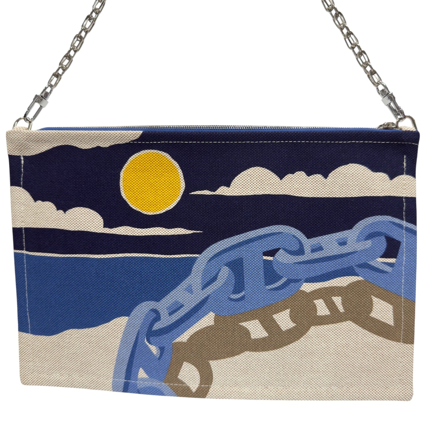 HERMES *自加鏈＞送無品牌扣＋無品牌鏈帶* Bain 豬鼻子🐽 肩背包