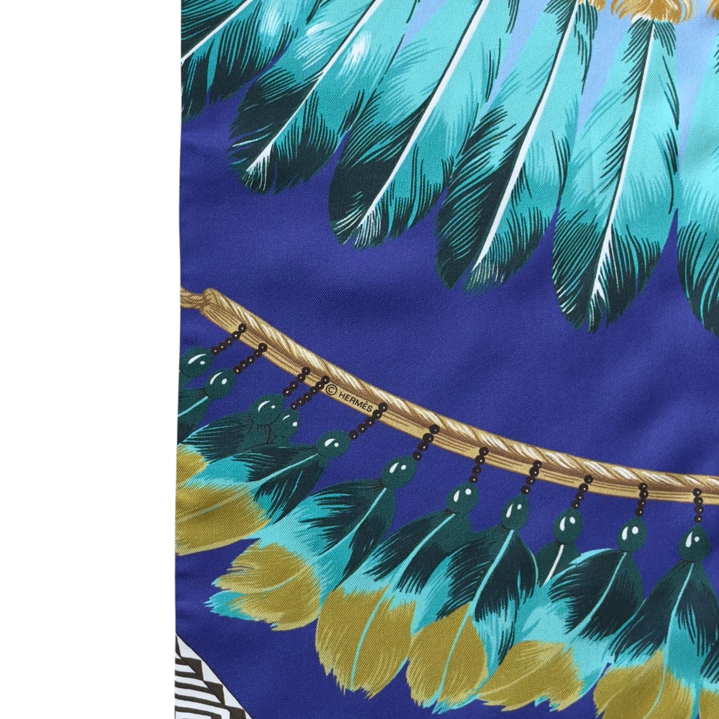 HERMES Brazil Maxi Twilly 長絲巾