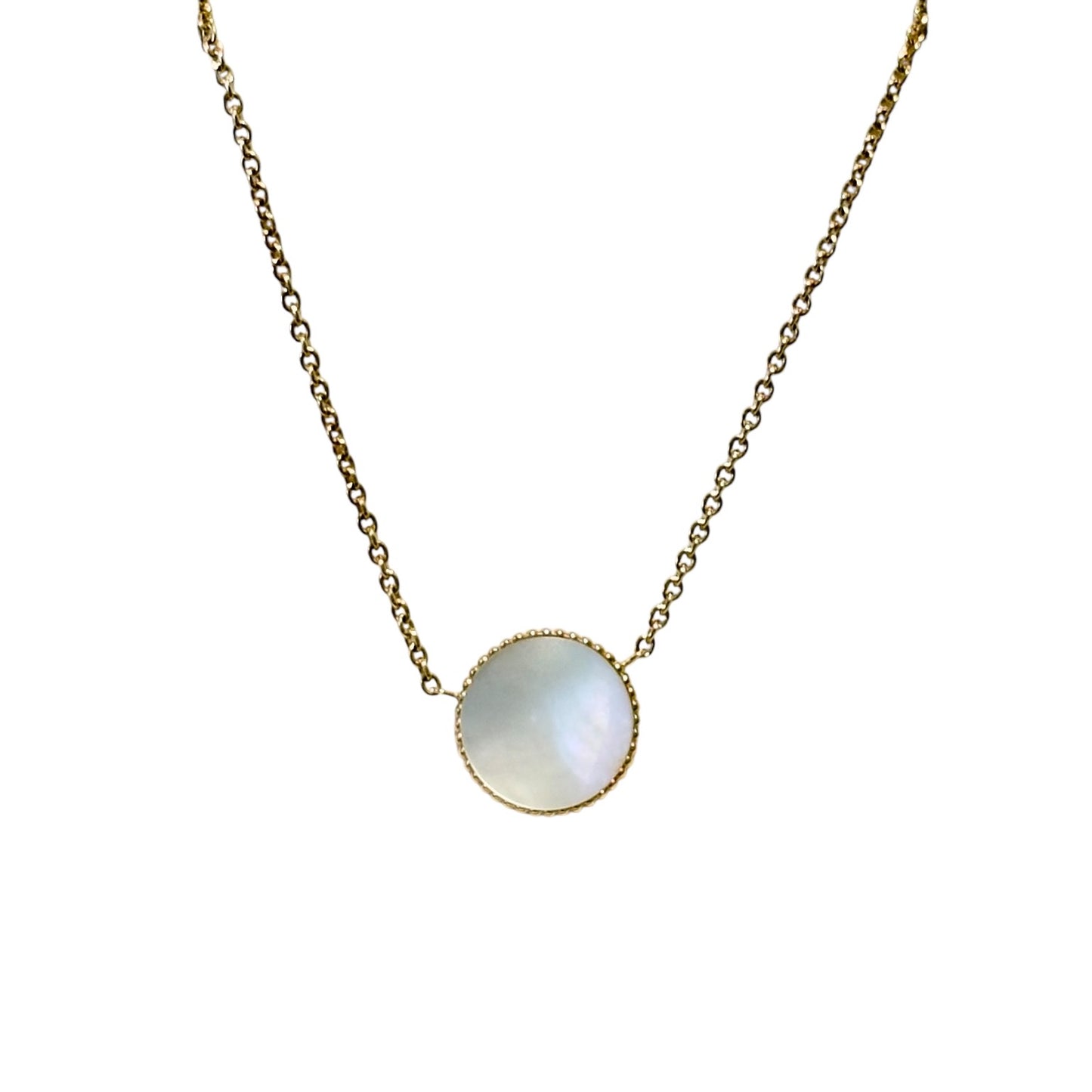 DIOR Rose des Vents 限定愛心🩷  18K金 鑽石 貝母 頸鏈