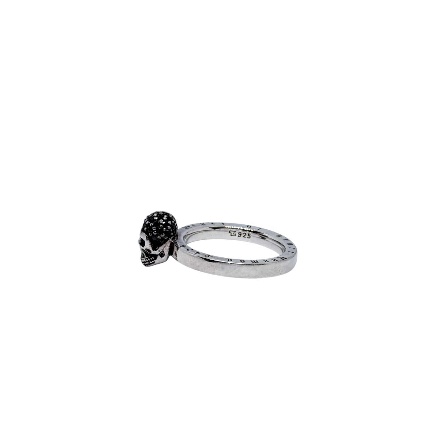 THOMAS SABO 黑水鑽 純銀 戒指