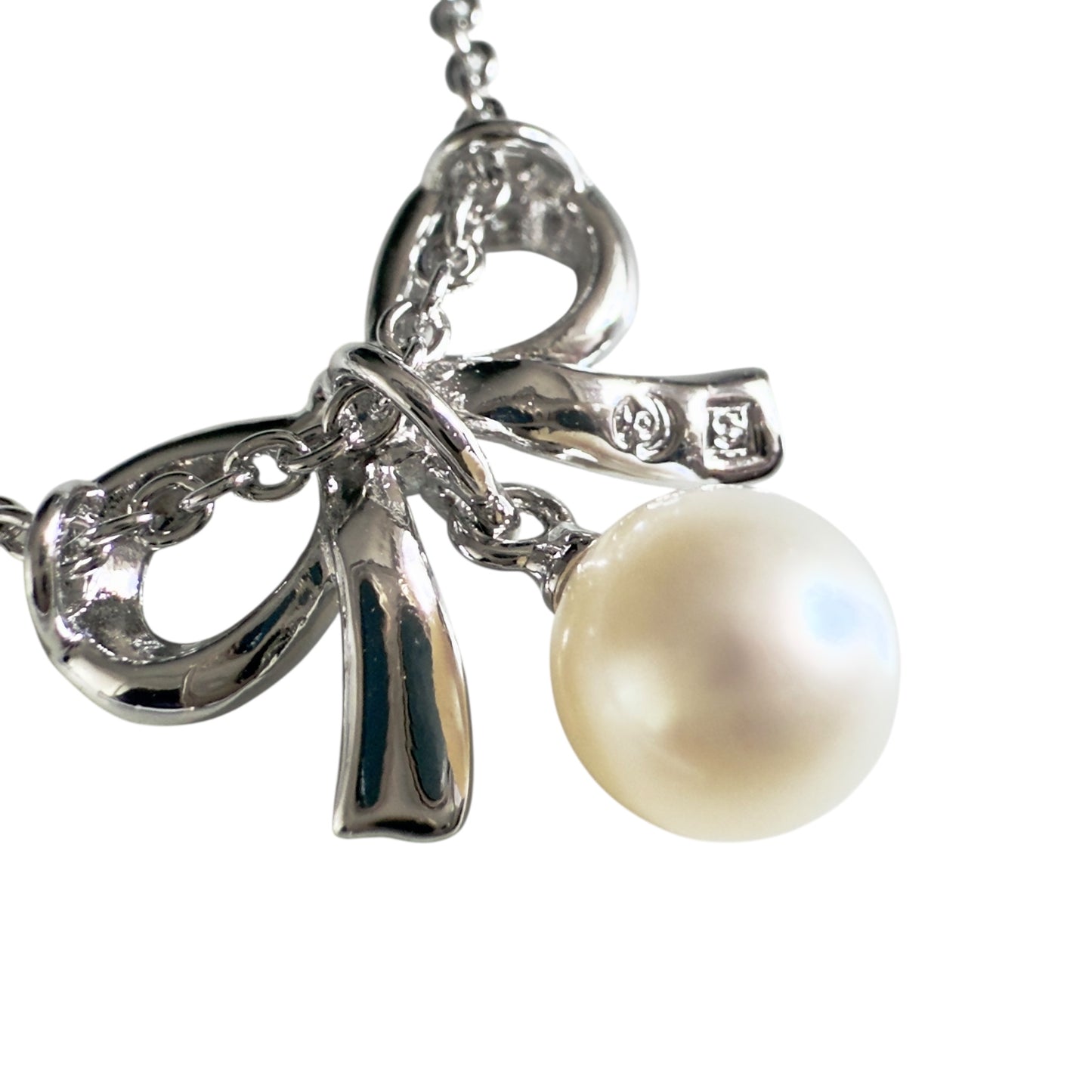 TASAKI 5mm 珍珠 蝴蝶結 頸鏈