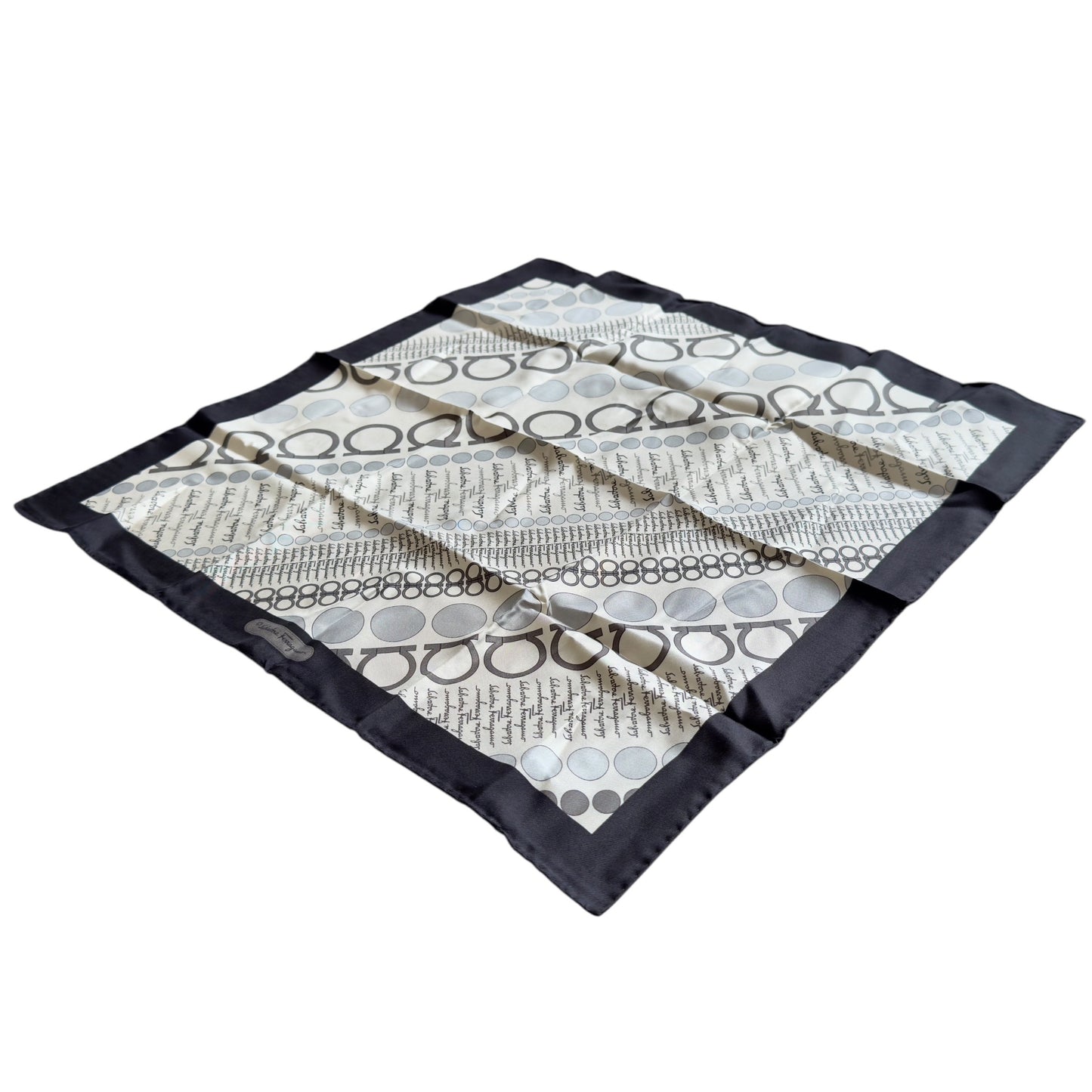 SALVATORE FERRAGAMO 絲質方巾