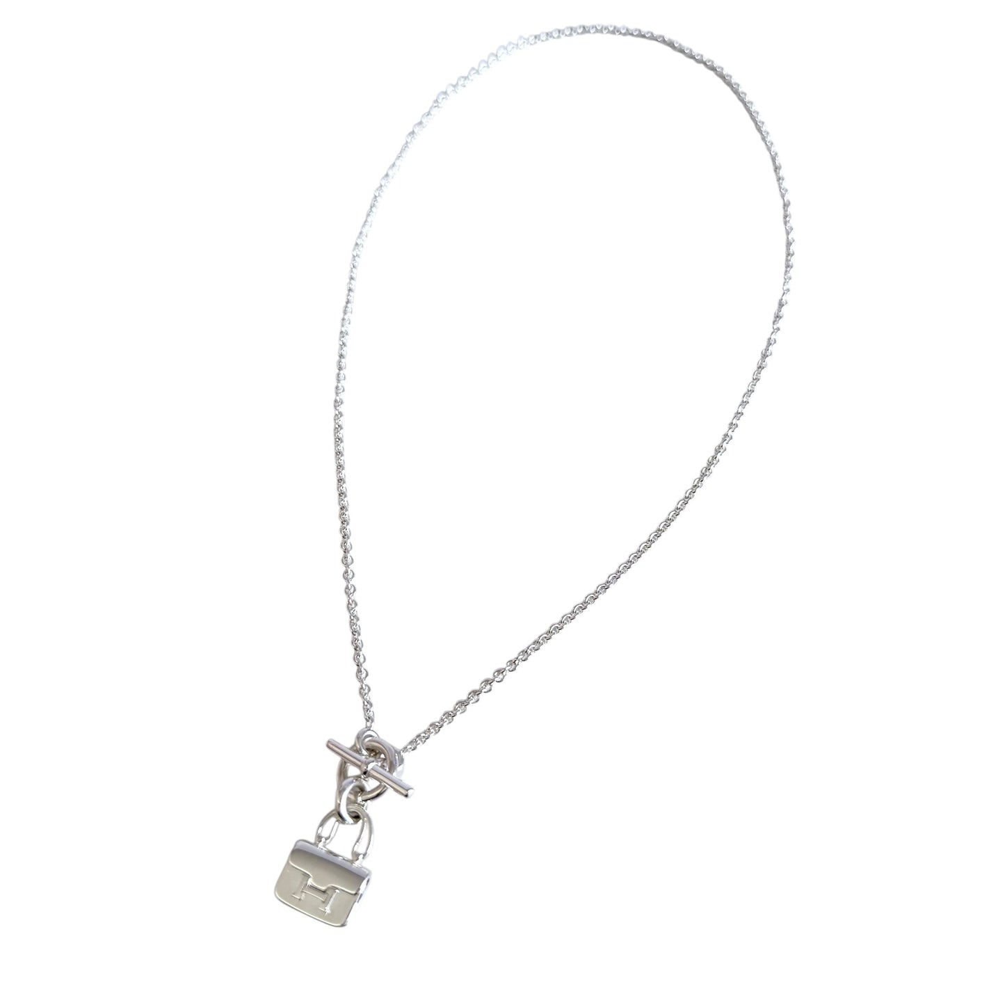 HERMES Amulettes Constance 純銀 頸鏈