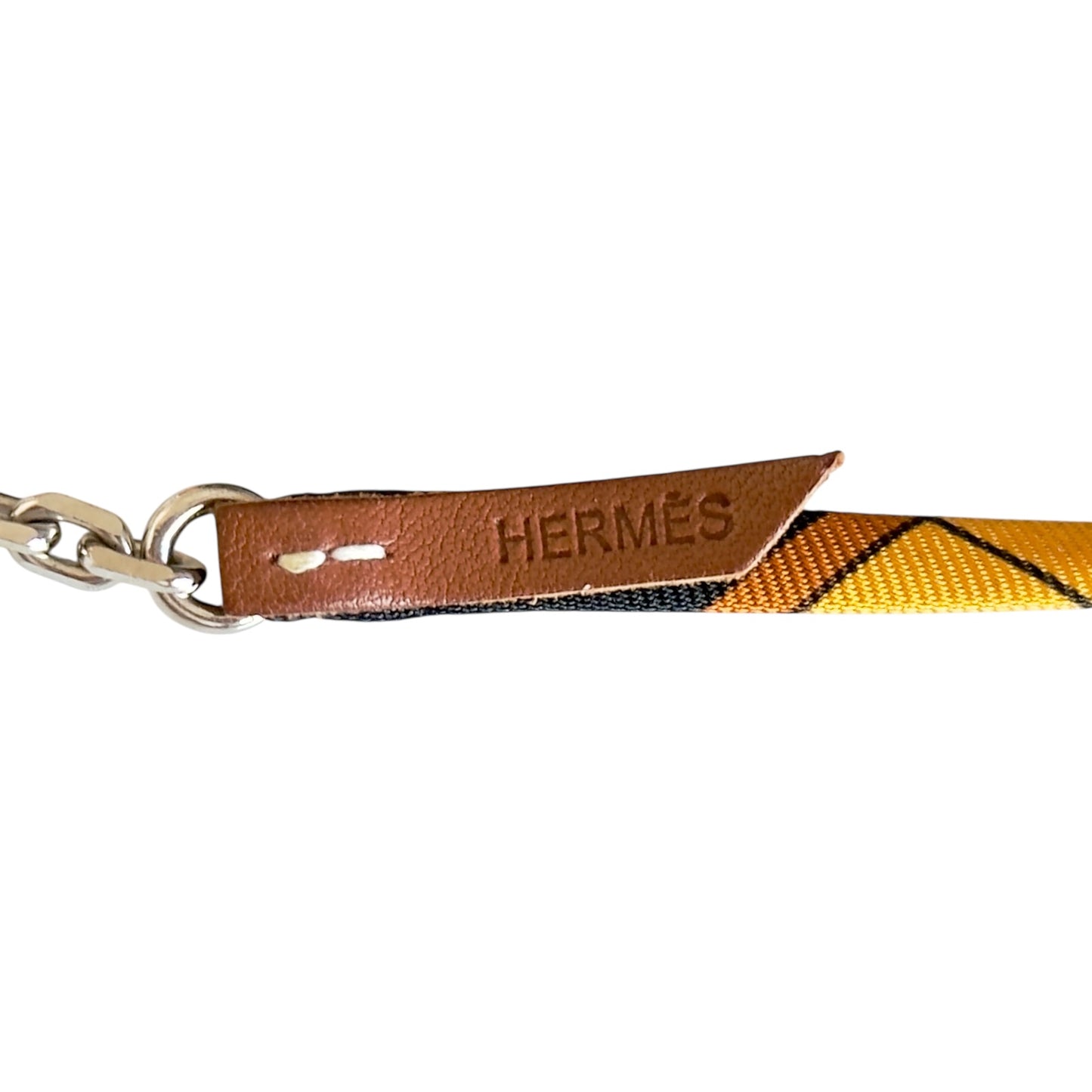 HERMES 絲質 波波球 掛飾