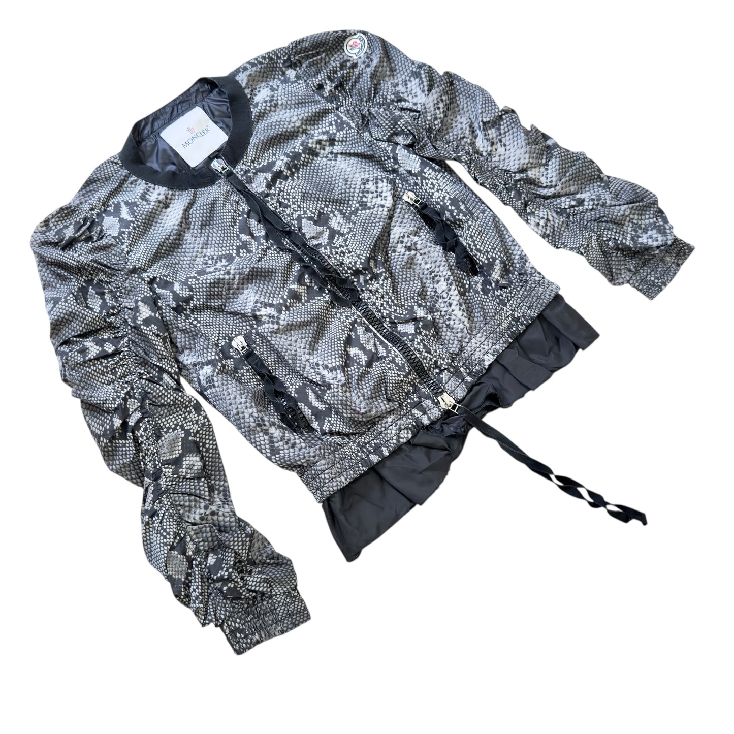 MONCLER 蛇皮印花 外套