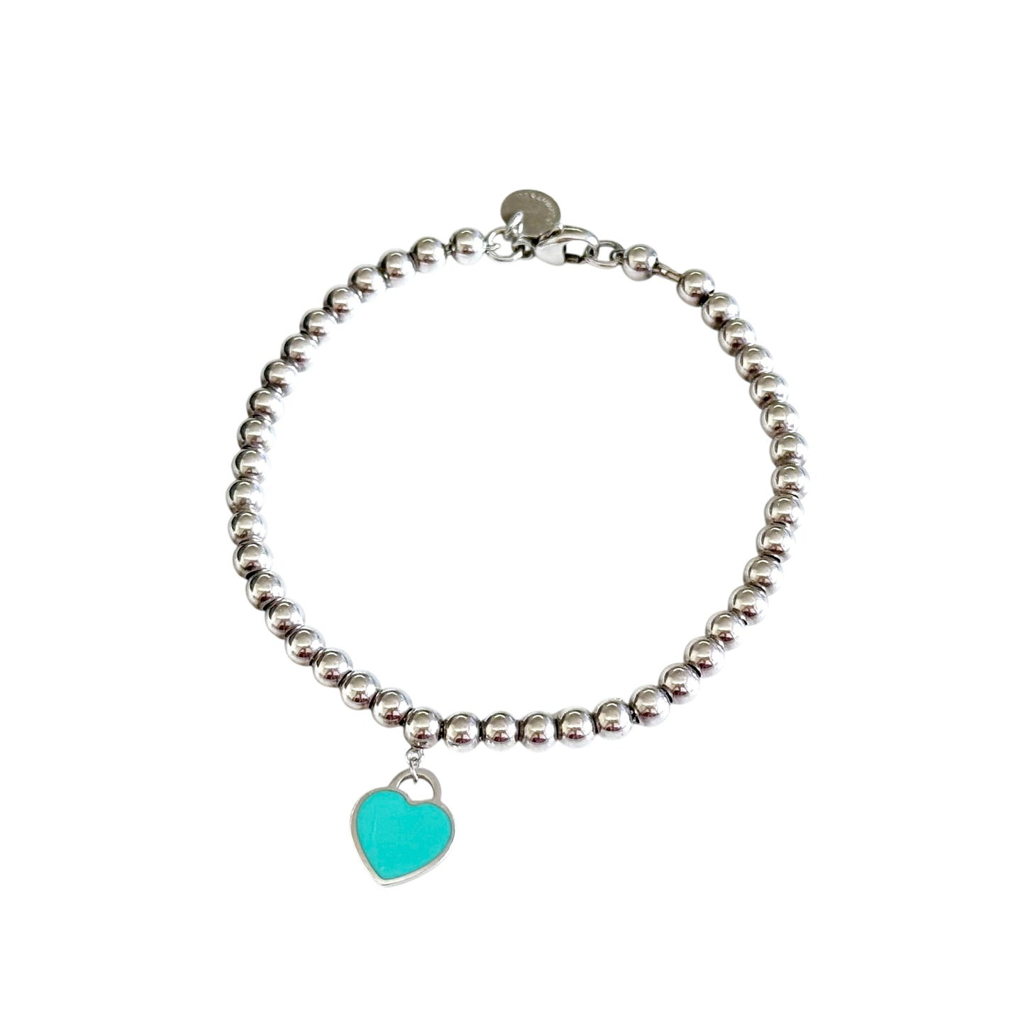 TIFFANY & CO. Return To Tiffany 純銀 愛心💗 手鏈