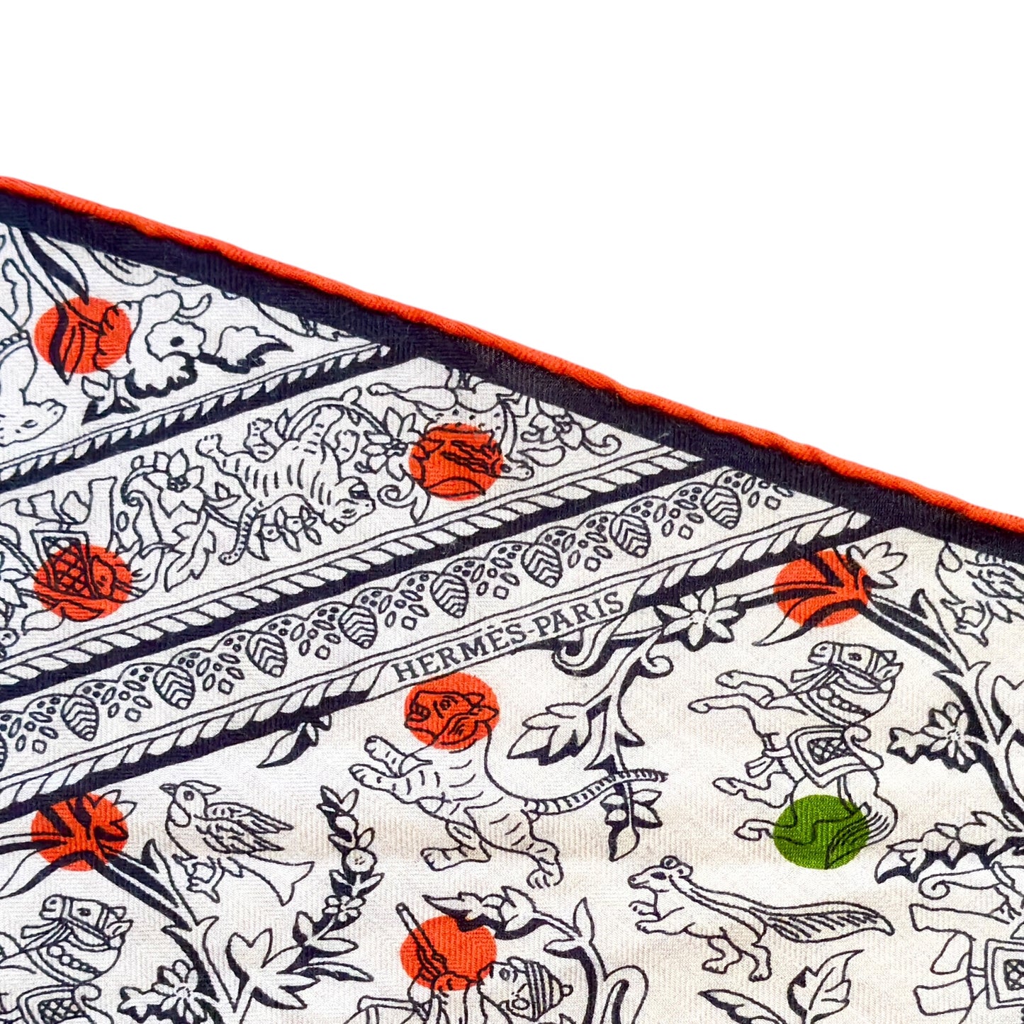 HERMES 羊絨 圍巾