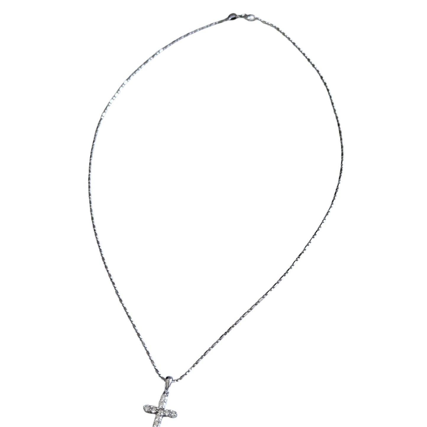 MABELLE 18K白金 34分鑽石💎 頸鏈