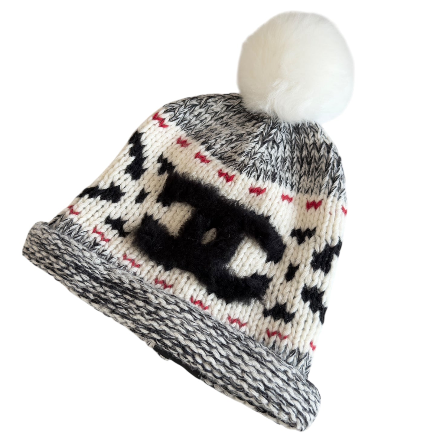 CHANEL CC 毛毛球 冷帽