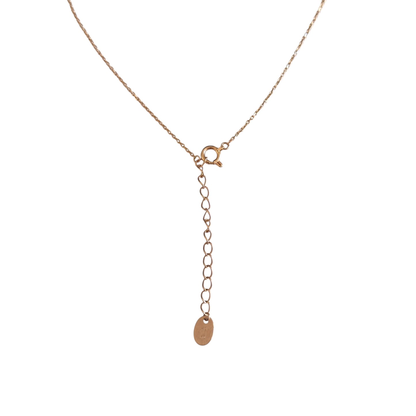 ４℃ 10K黃金 鑽石 愛心 項鏈