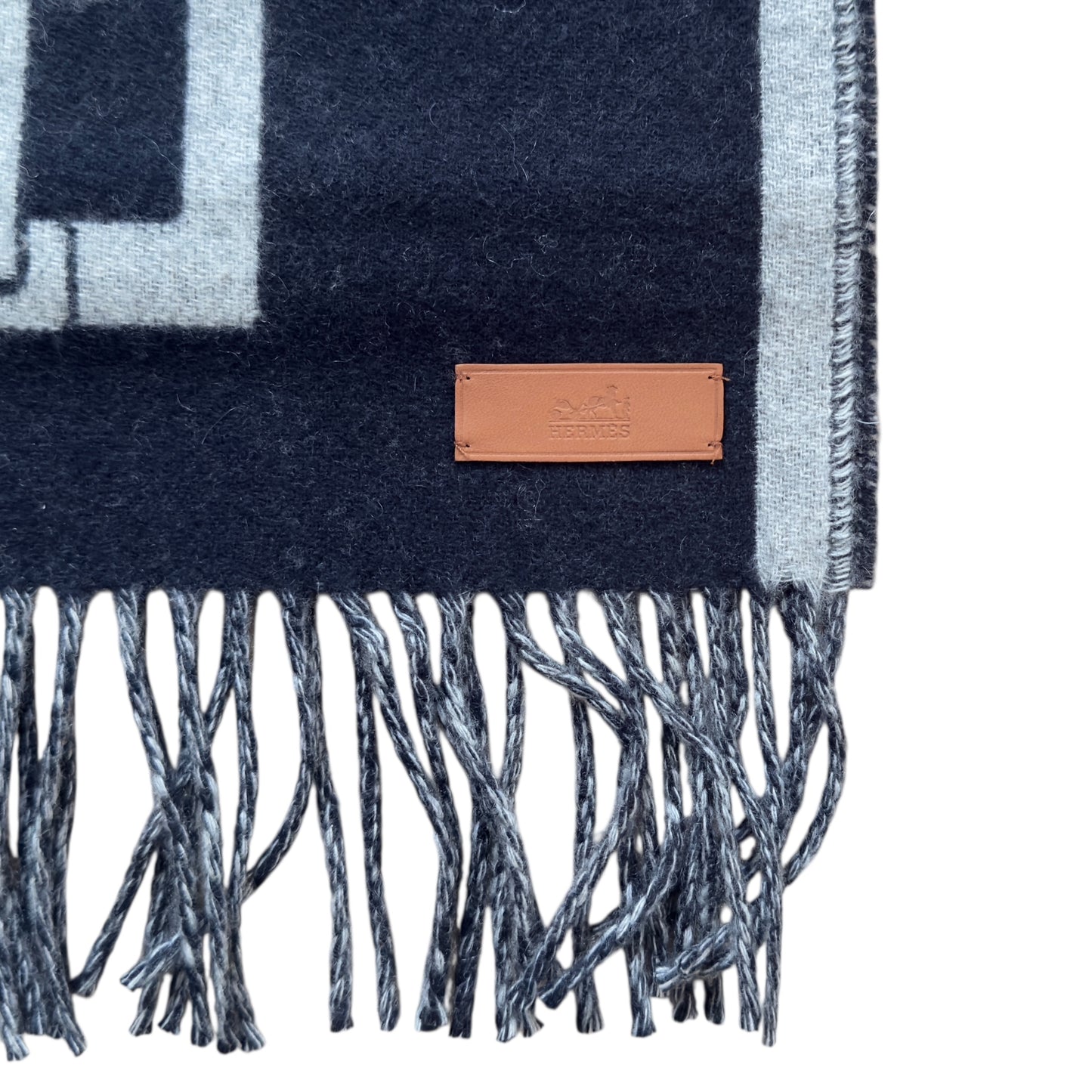 HERMES Casaque Les Sangles scarf 純羊絨 圍巾