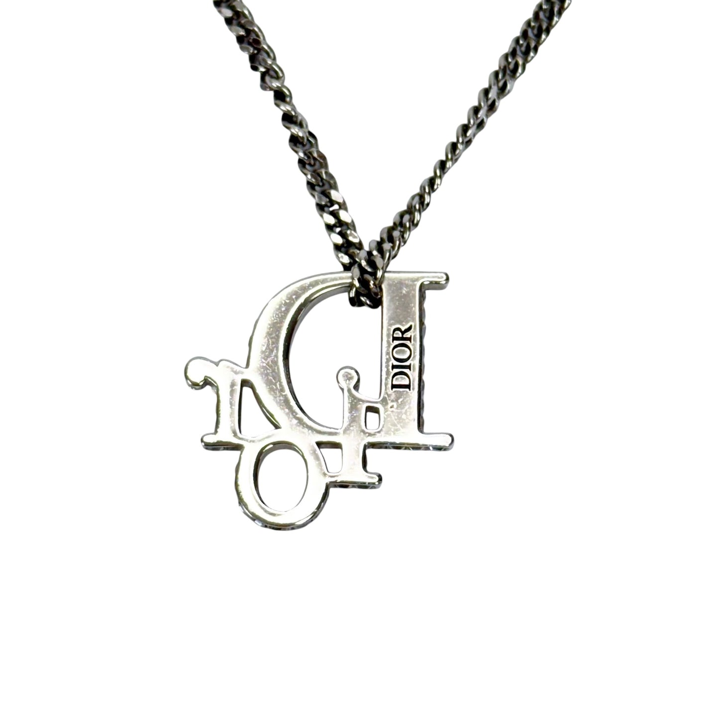 DIOR Oblique 水鑽 頸鏈