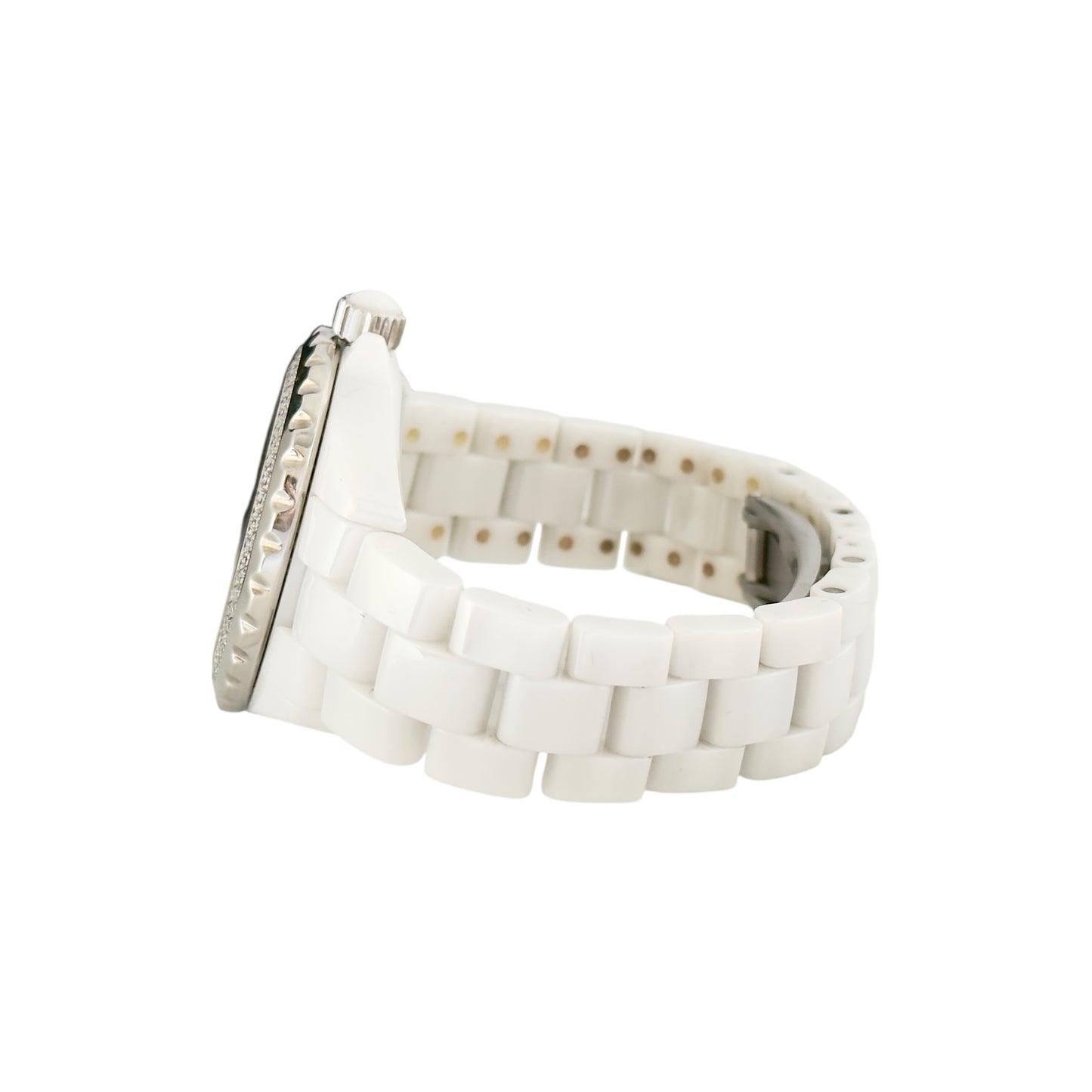 CHANEL J12 滿鑽圈 石英腕表