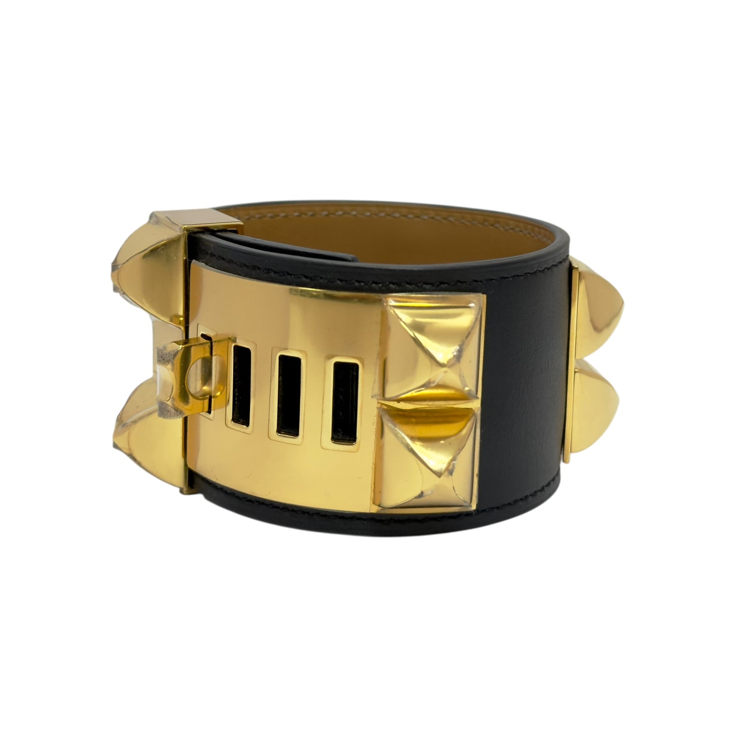 HERMES Collier de Chien 手環 框Q刻