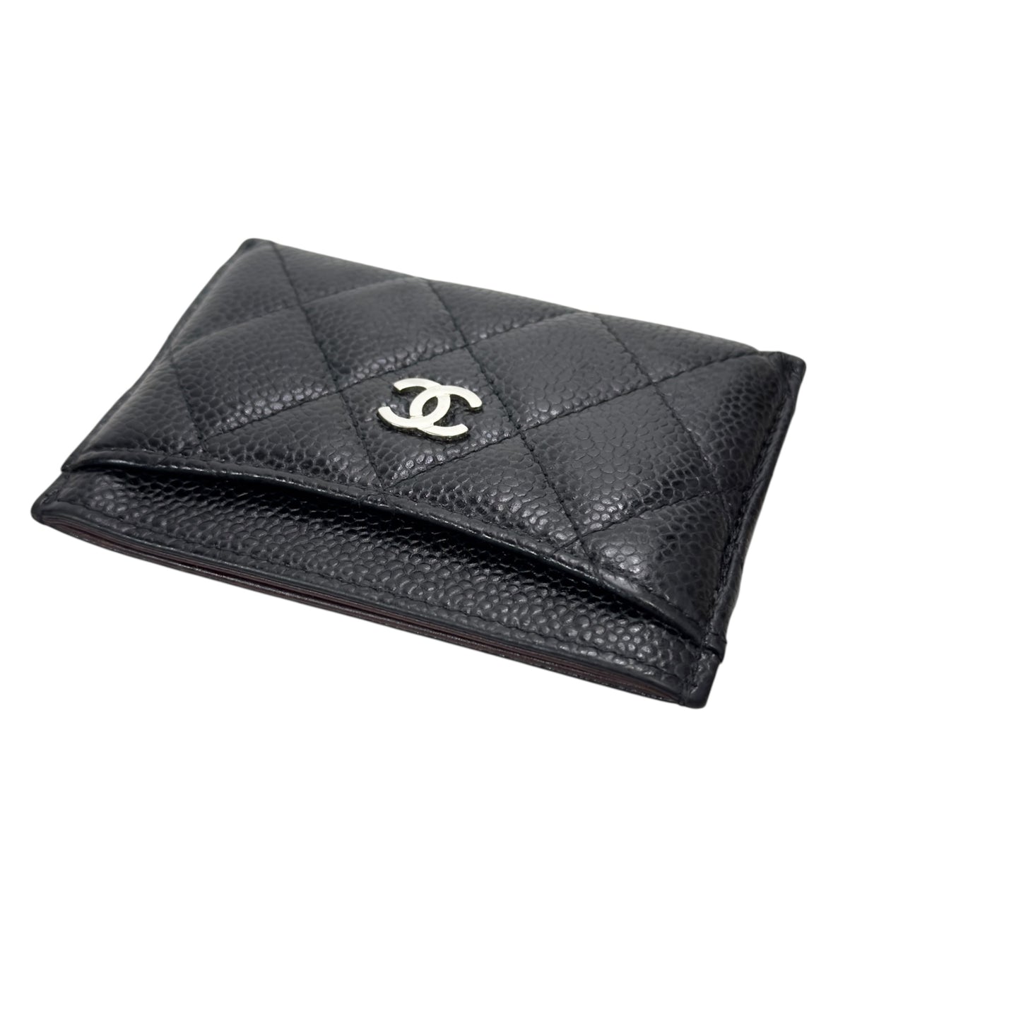 CHANEL CC 荔枝皮 卡包