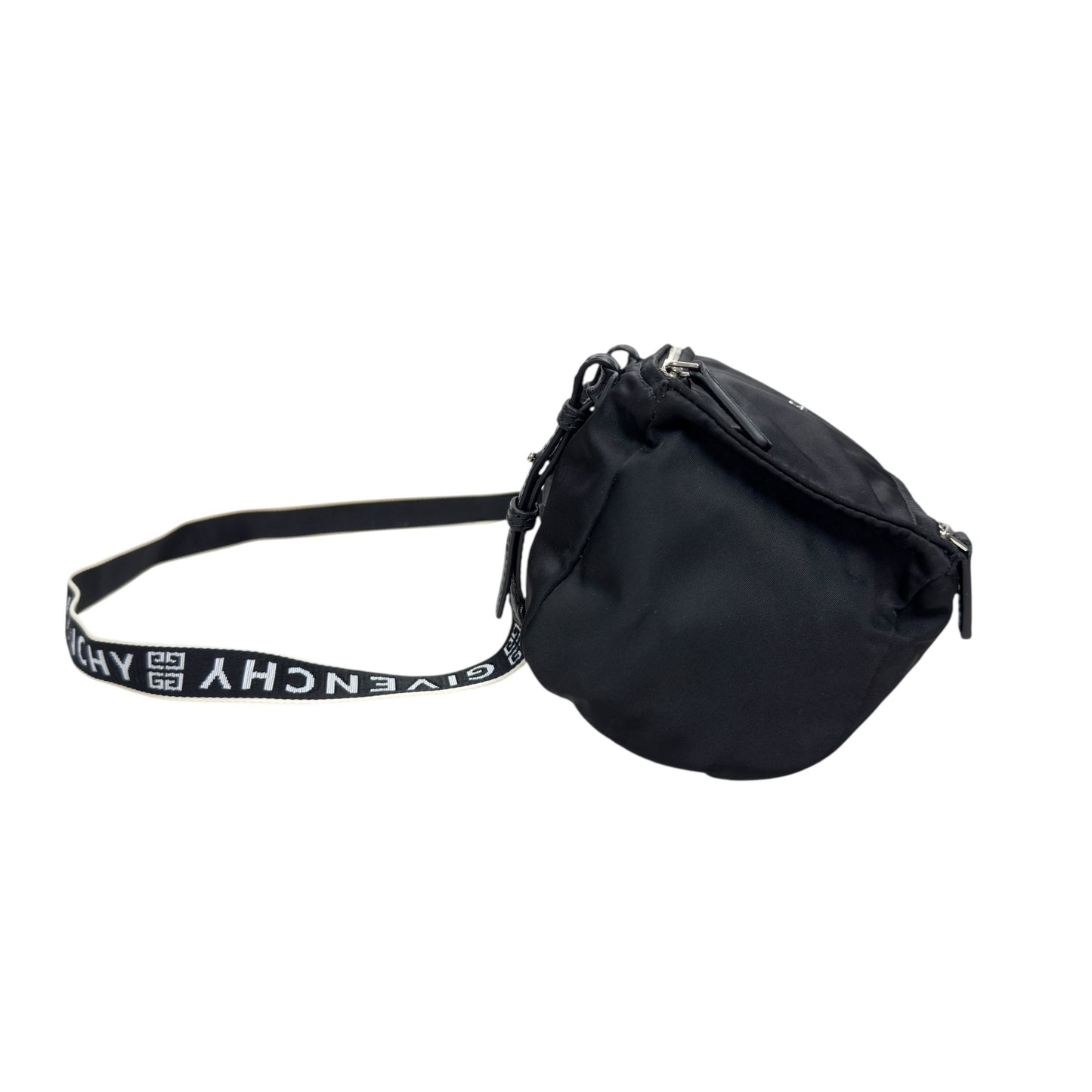 GIVENCHY Pandora 帆布拼皮 斜揹袋