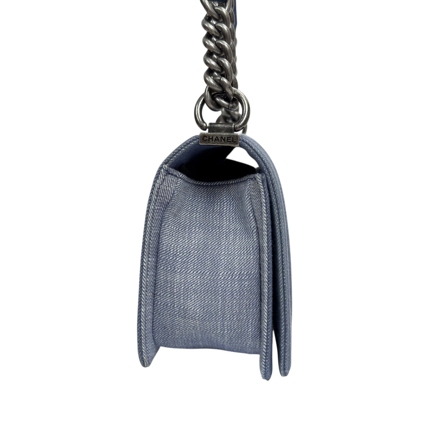 CHANEL Boy 洗水牛仔布 手袋