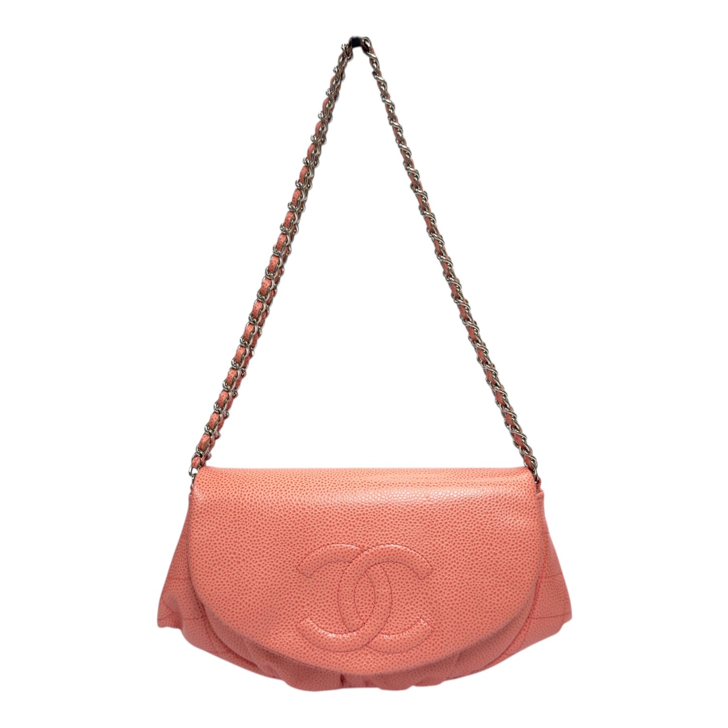 CHANEL CC 荔枝皮 多用途鏈條包