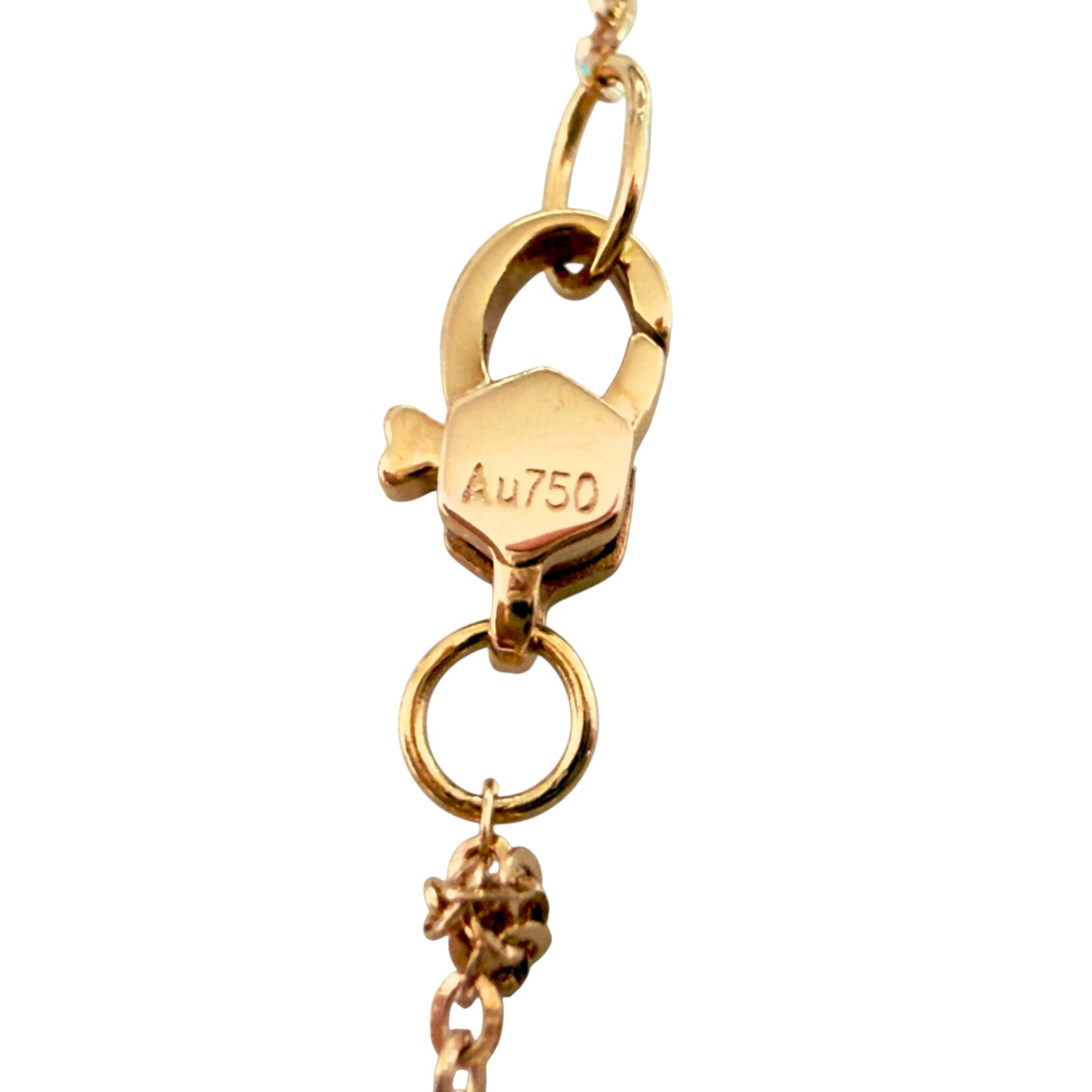 六福 16.5分鑽石💎 18K玫瑰金 頸鏈